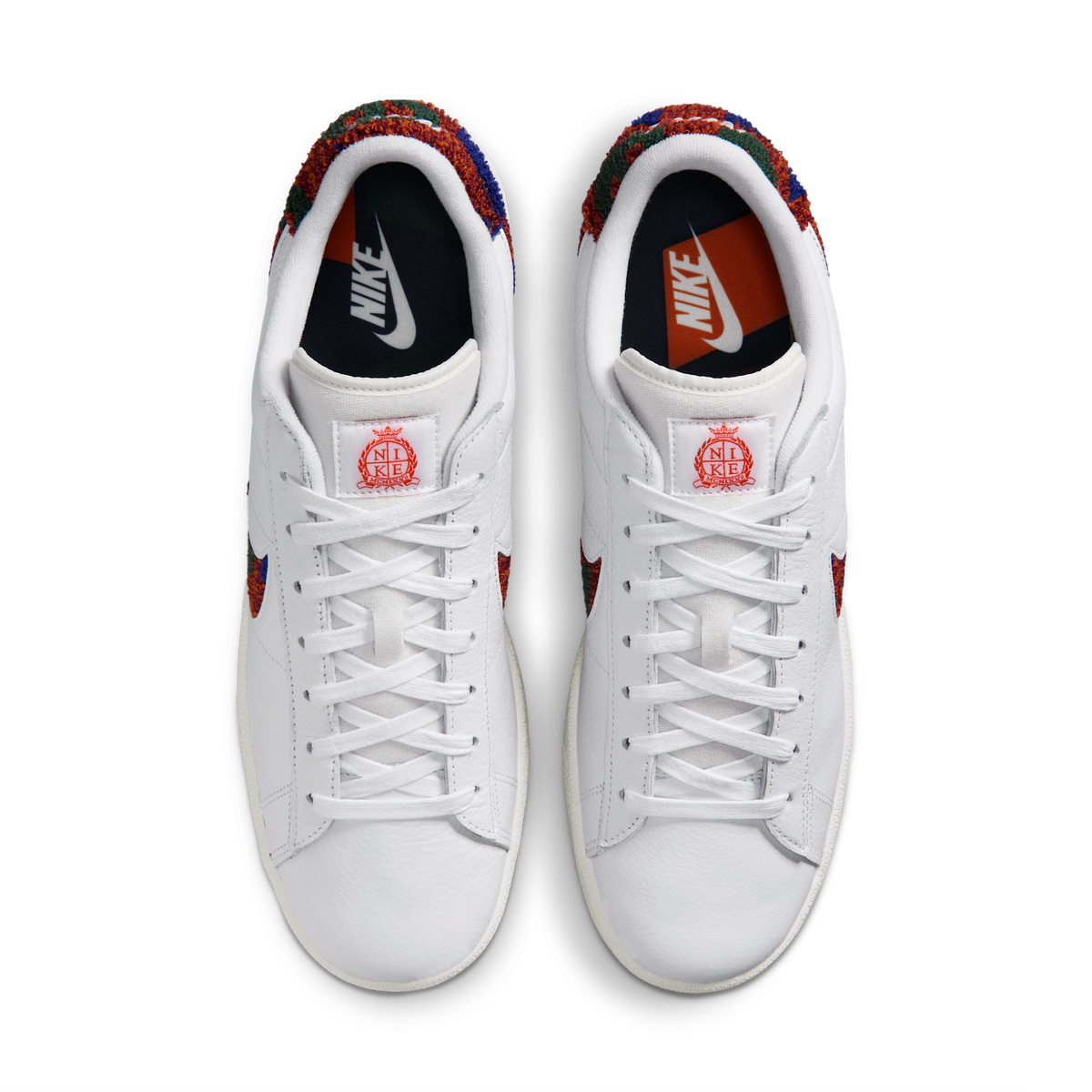 Nike Tennis Classic Premium White Sail Safety Orange | IV1293-100