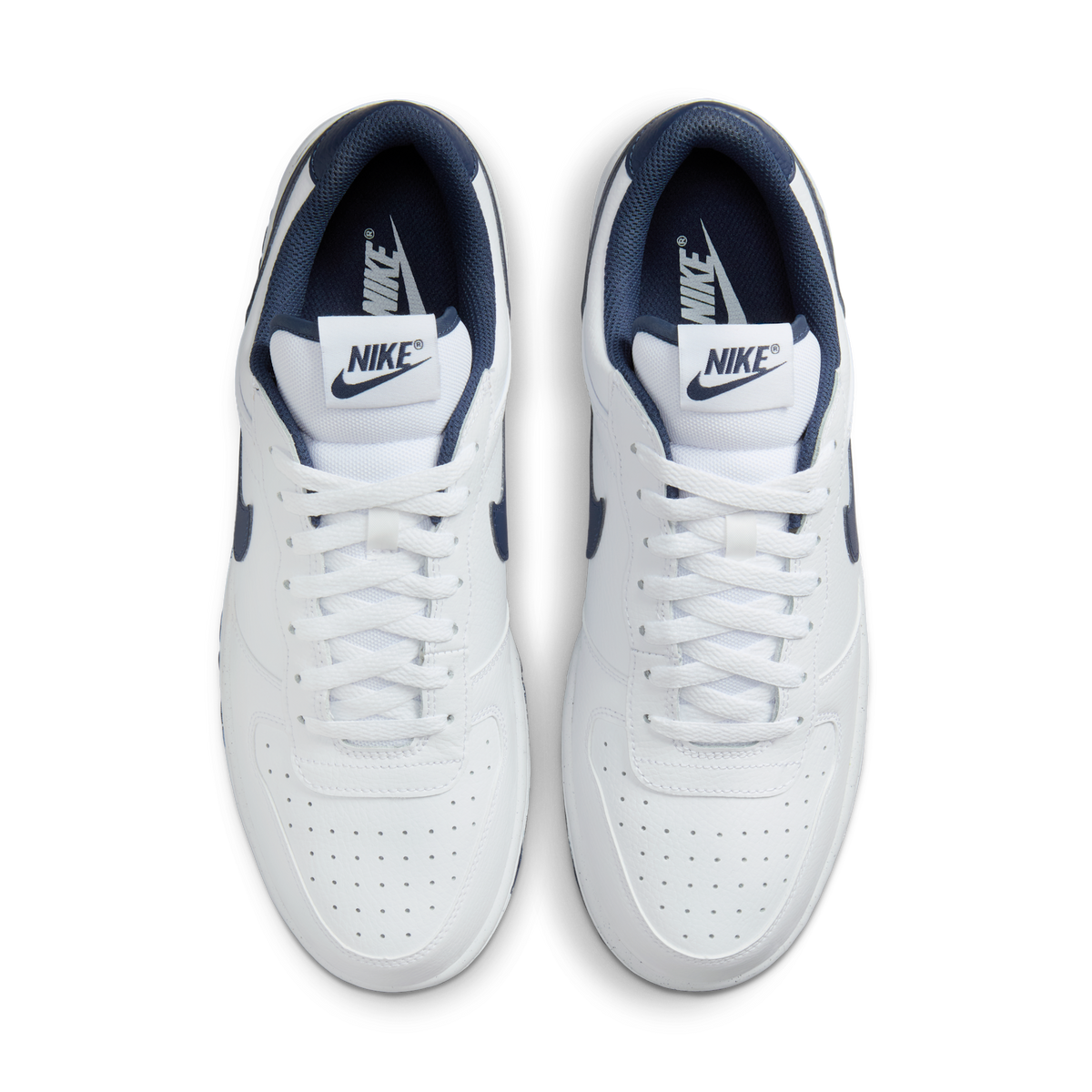 Nike Big Nike Low White Midnight Navy | 355152-140