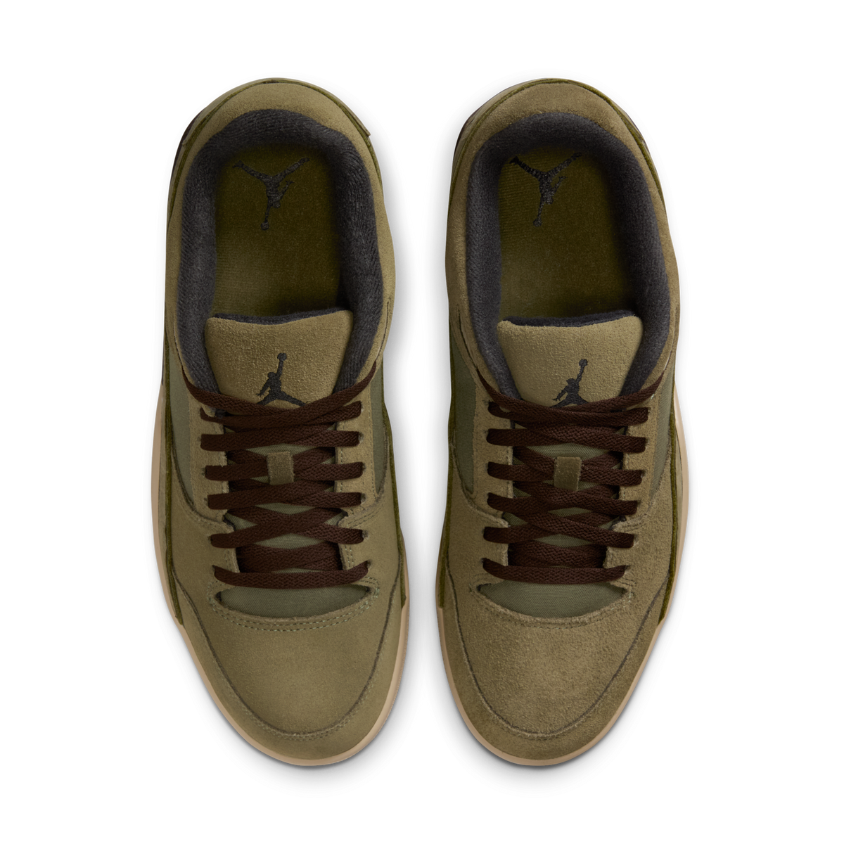Jordan Flight Court Medium Olive Baroque Brown