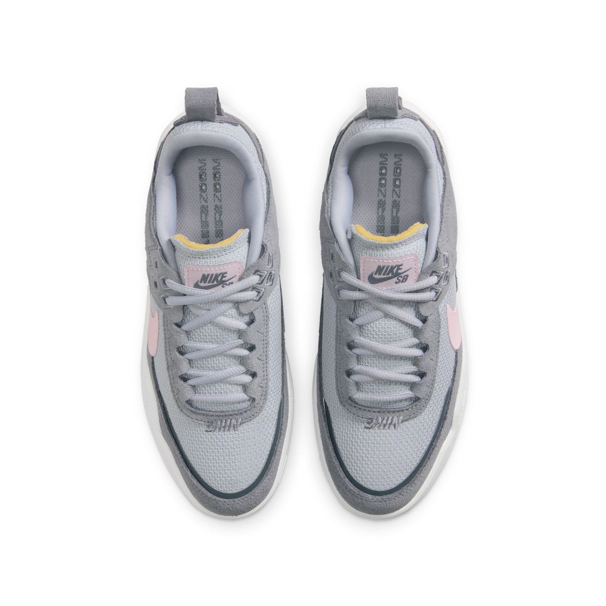 Nike SB Day One Cool Grey Wolf Grey Pure Platinum Pink Foam (GS)