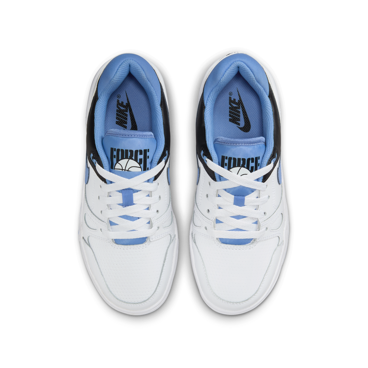 Nike Full Force Low White Black Team Orange Polar (GS) | FV5929-102