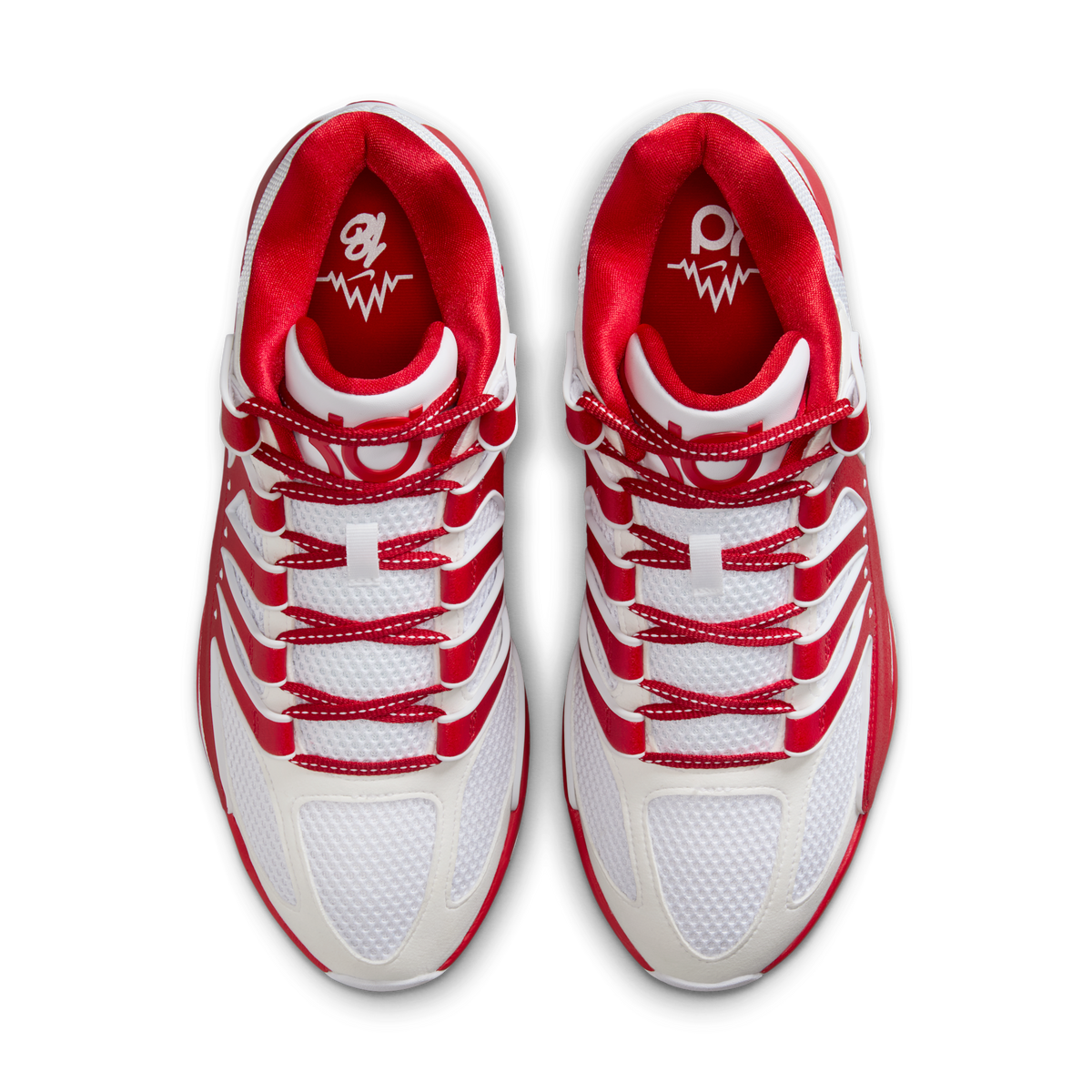 Nike KD 18 TB White University Red | IM0634-104