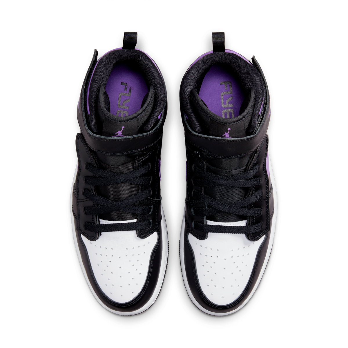 Jordan 1 High FlyEase Black Bright Violet