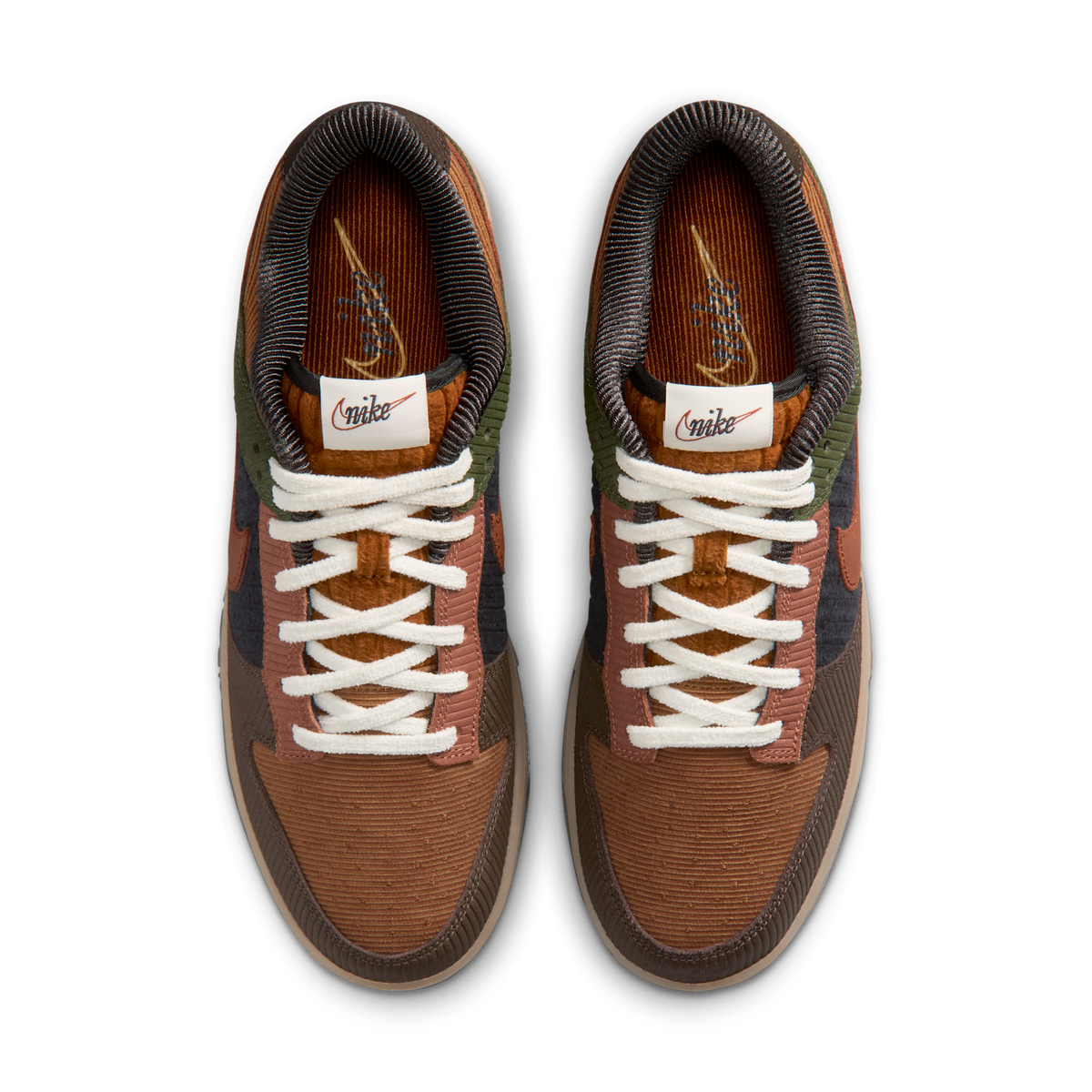 Nike Dunk Low Retro Premium Light British Tan Cinnamon Corduroy