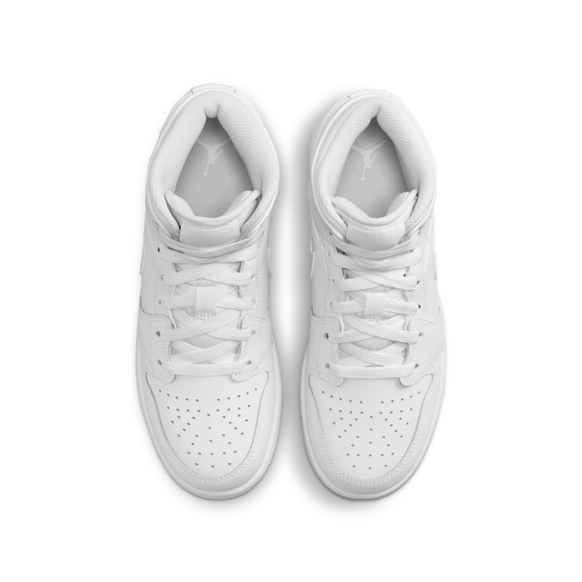Jordan 1 Mid Triple White (2023) (GS)