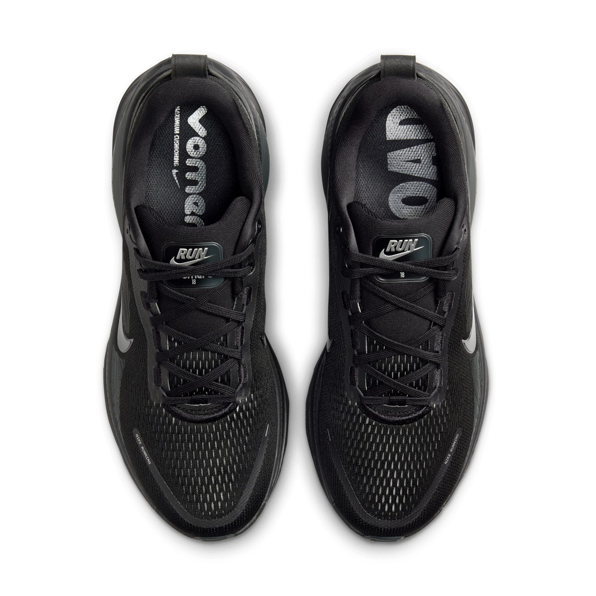 Nike Vomero 18 Black Dark Smoke Grey Light Smoke Grey