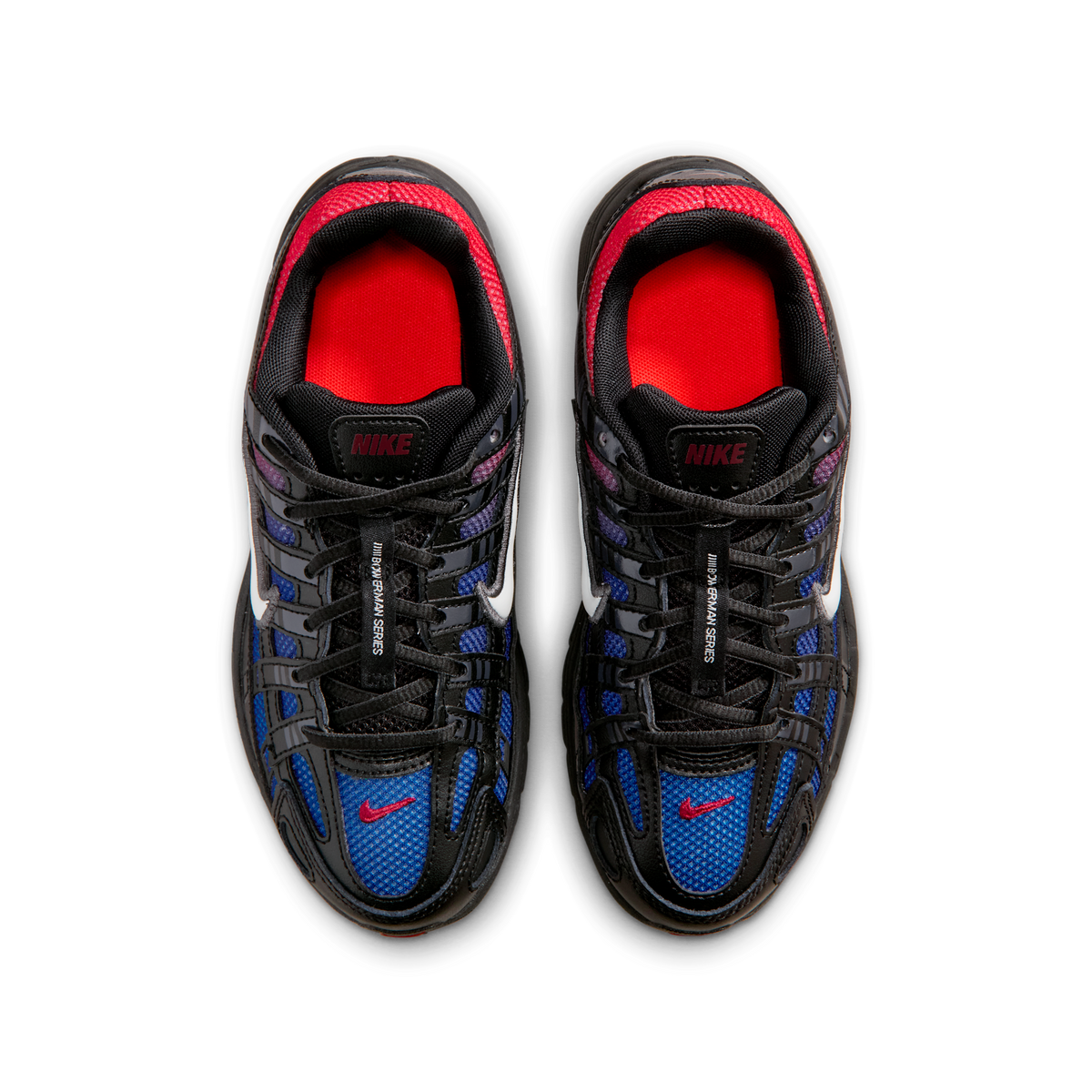 Nike P-6000 Black Bright Crimson Royal (GS)