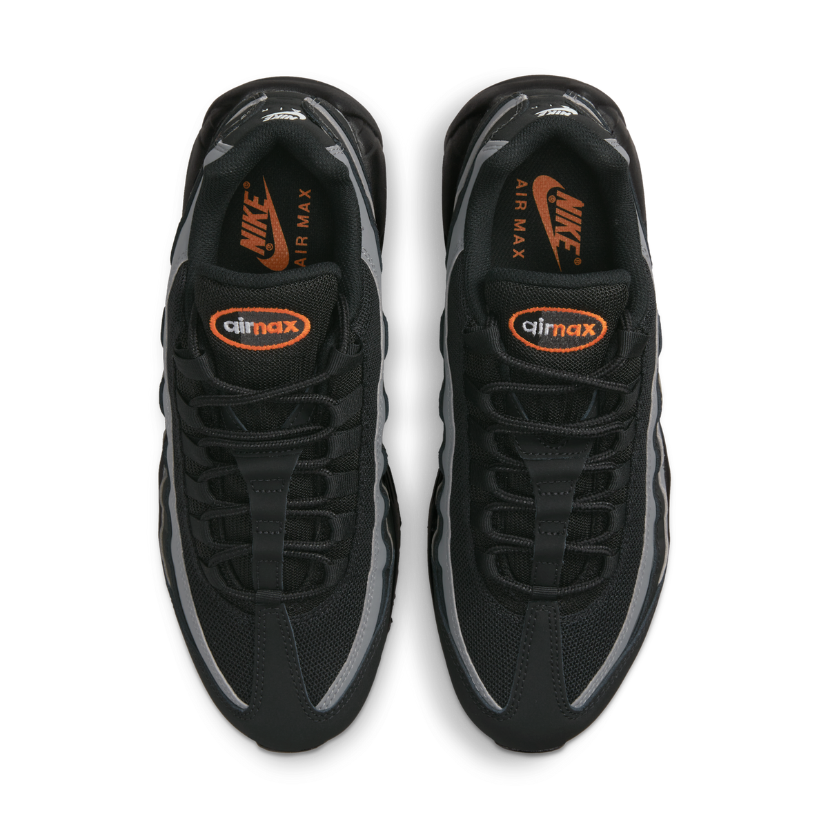 Nike Air Max 95 Black Grey Safety Orange