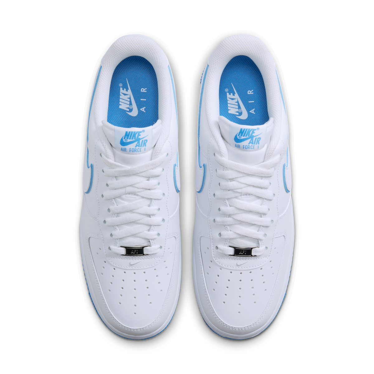 Nike Air Force 1 '07 Low White University Blue Sole