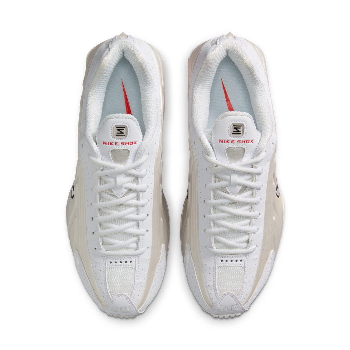 Nike Shox R4 White Phantom Picante Red (Women's)