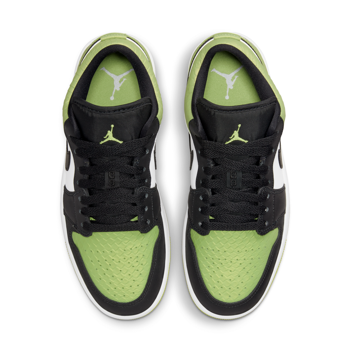 Jordan 1 Low Snakeskin Vivid Green (Women's)