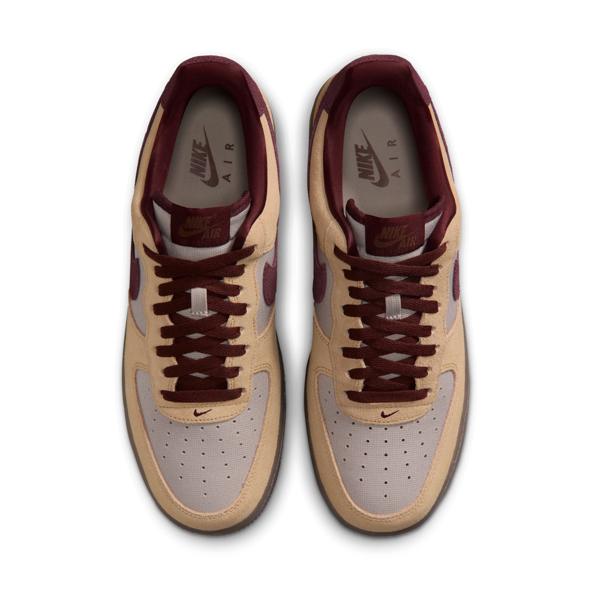 Nike Air Force 1 Low '07 Premium Linen Moon Particle Burgundy