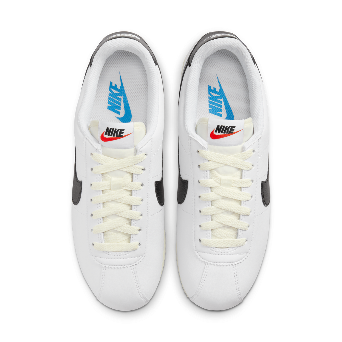Nike Cortez White Black Light Photo Blue (Women's)