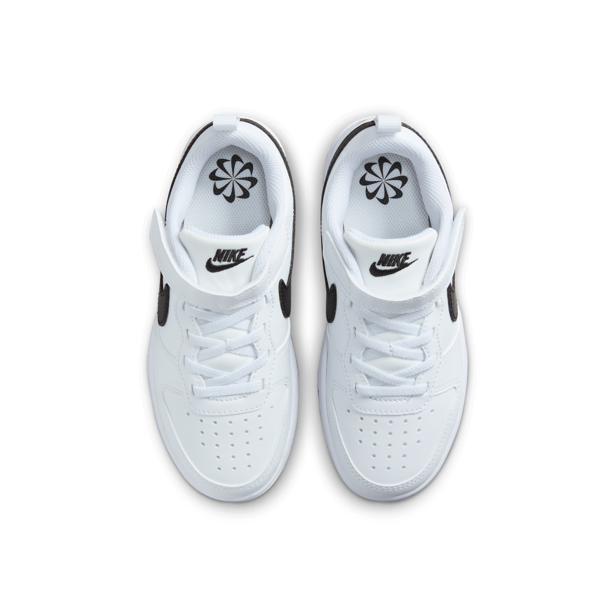 Nike Court Borough Low Recraft White Black (PS)