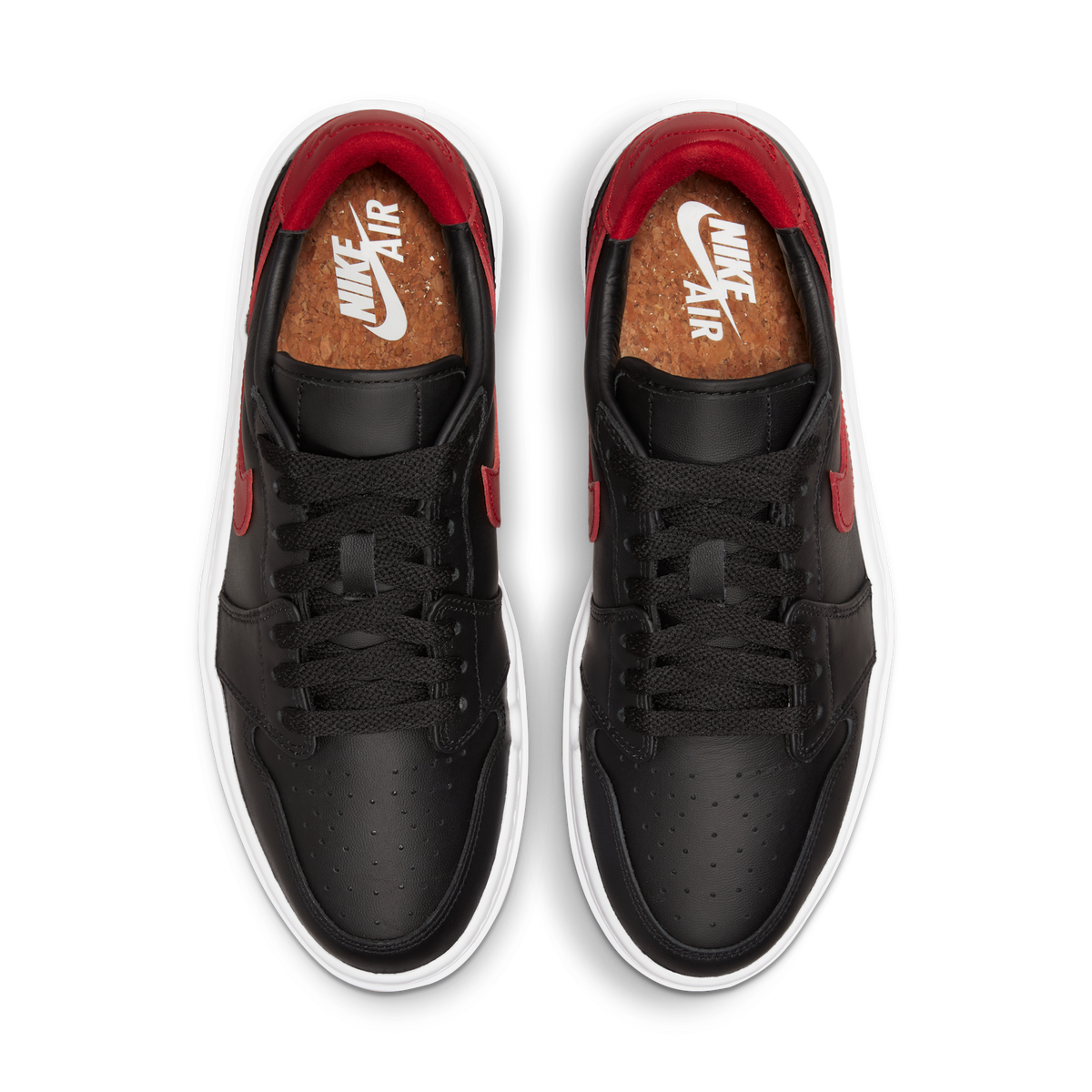 Jordan 1 Elevate Low Black Gym Red White (Women's)