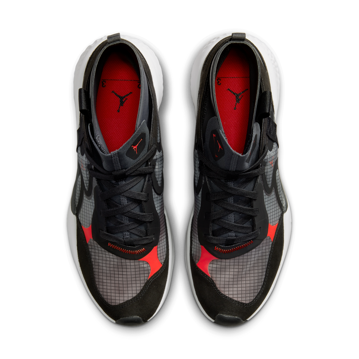 Jordan Delta 3 Mid Black Chile Red