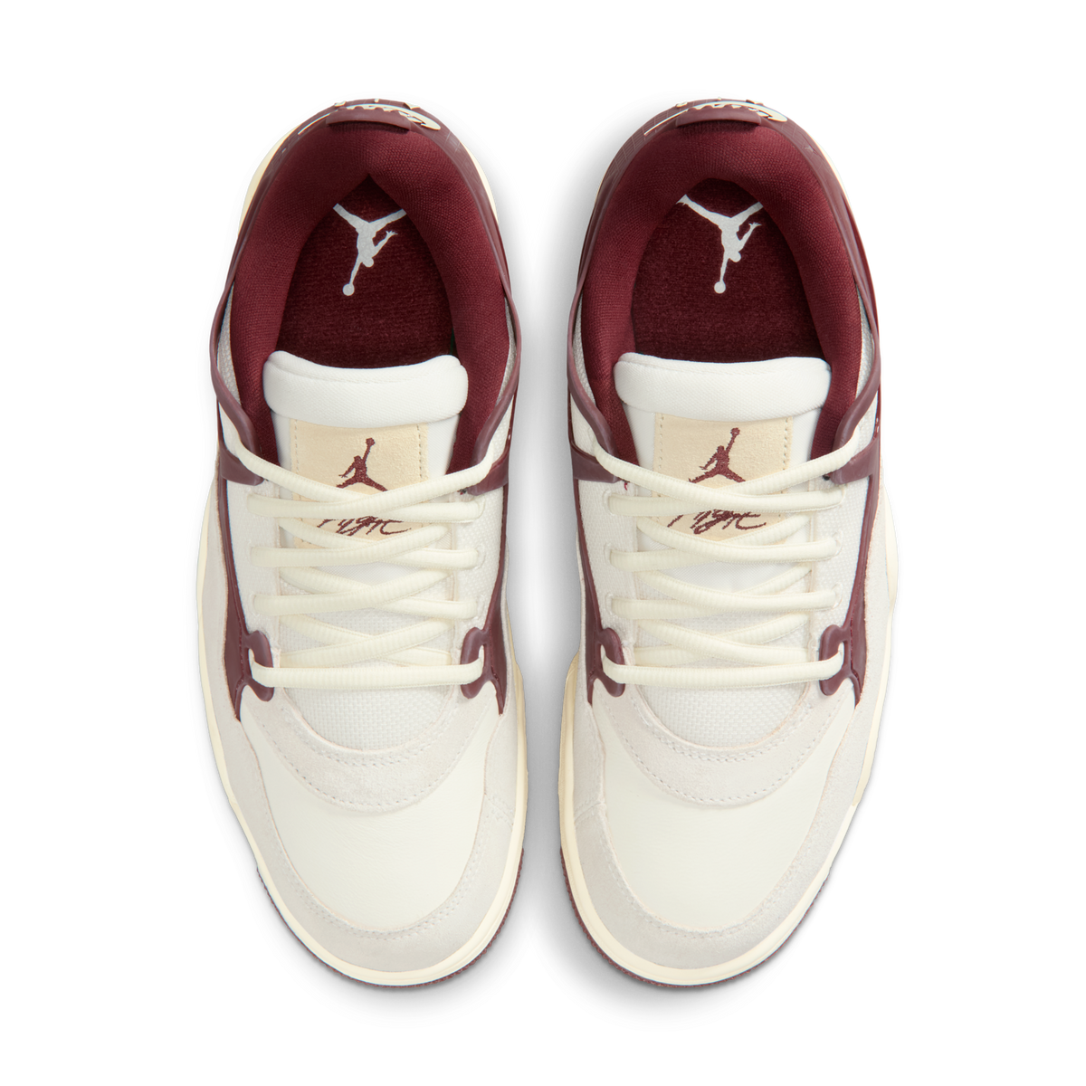 Jordan 4 RM Sail Dark Team Red Coconut Milk (Women's)