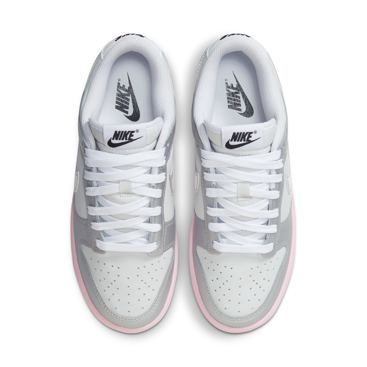 Nike Dunk Low LX Metallic Silver Pink Foam (Women's) | HM3698-006