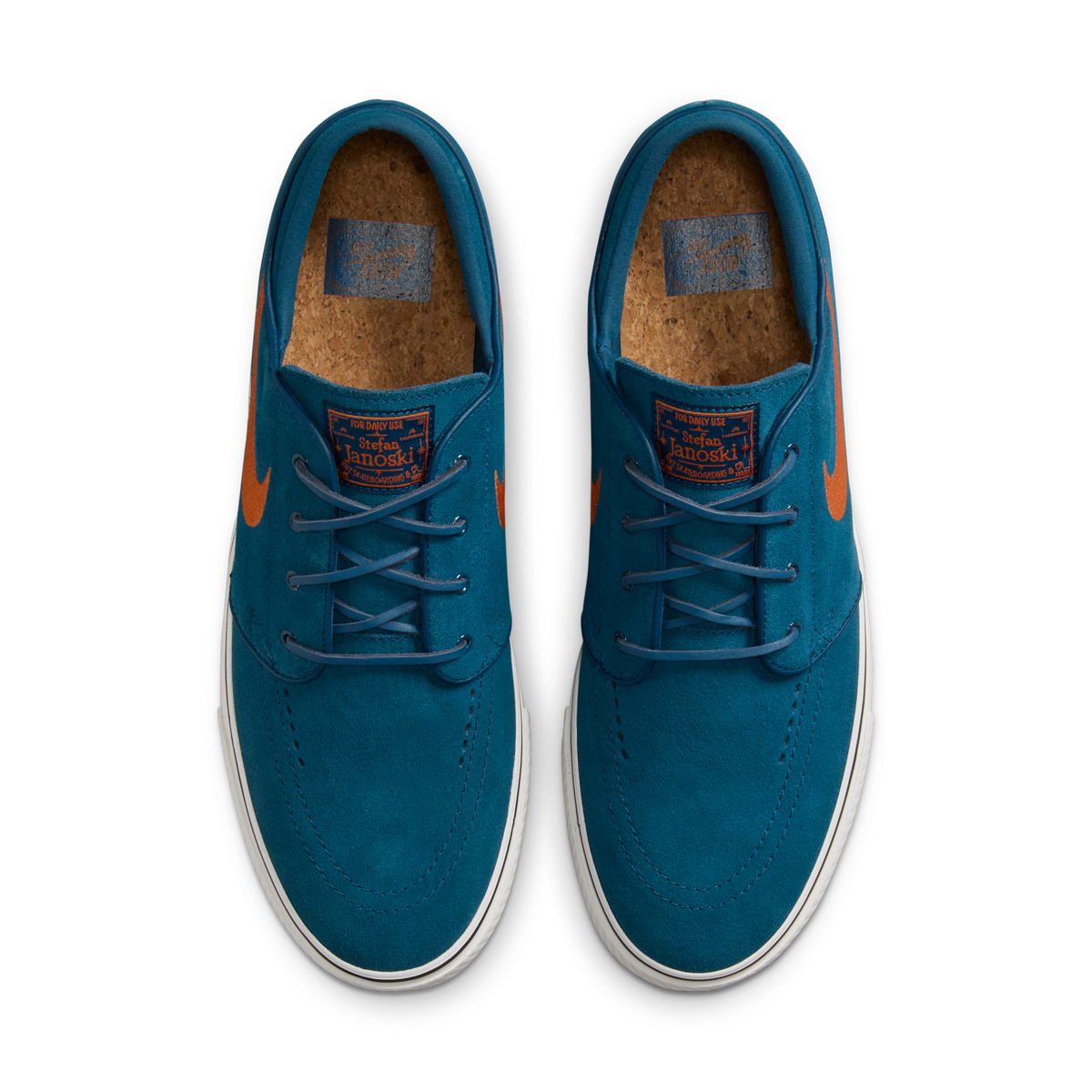 Nike SB Zoom Janoski OG+ Blue Force Campfire Orange | FD6757-401
