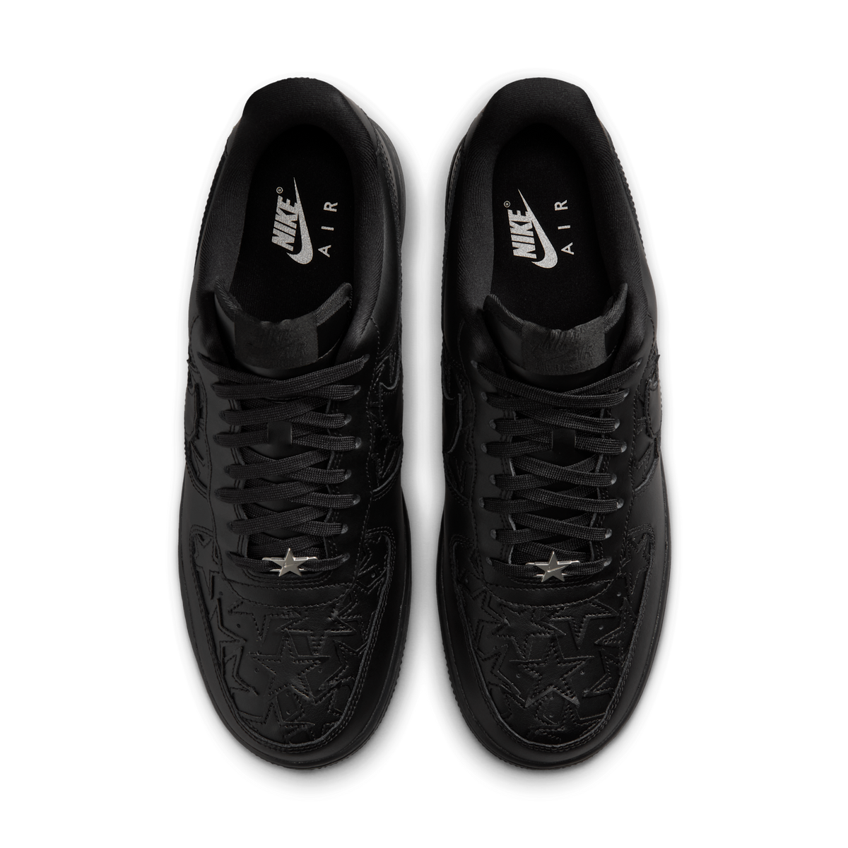 Nike Air Force 1 Low LV8 Triple Black Stars