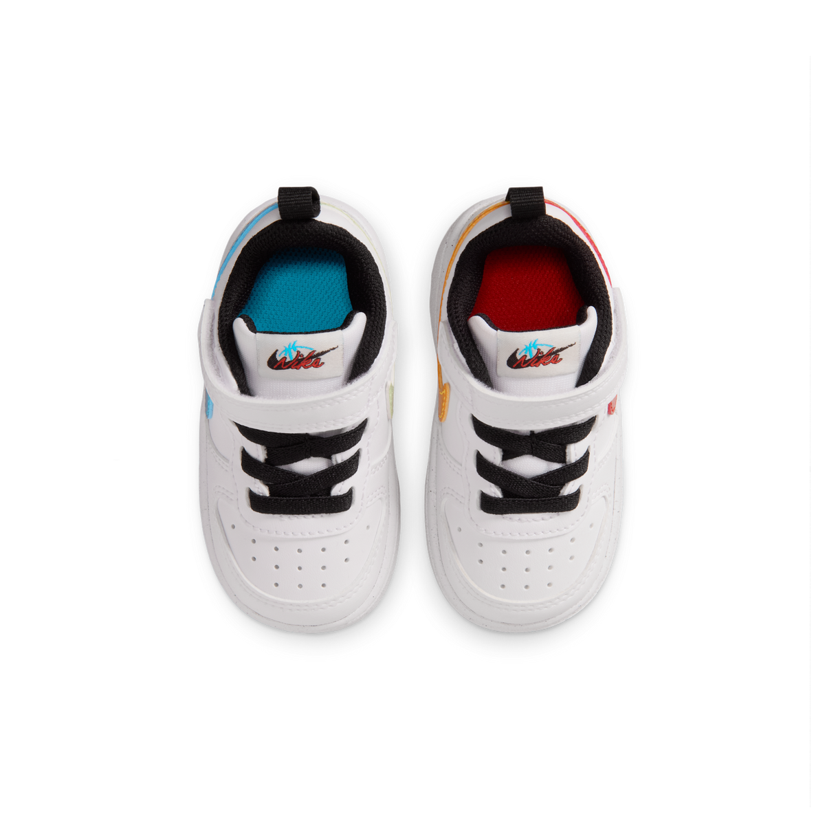Nike Court Borough Low White Multi-Color (TD)