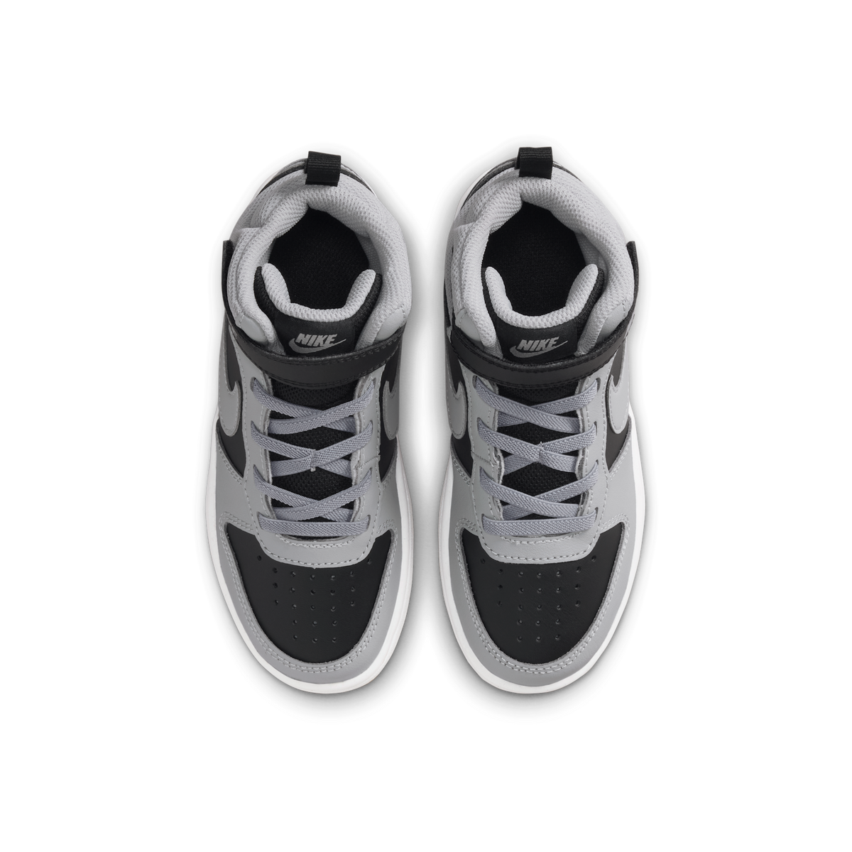 Nike Court Borough Mid 2 Black Light Smoke Grey Gum (PS)