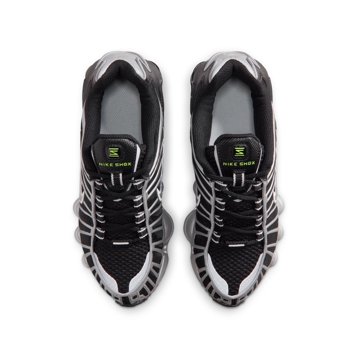 Nike Shox TL Black Volt Metallic Silver (GS) | IQ0314-010