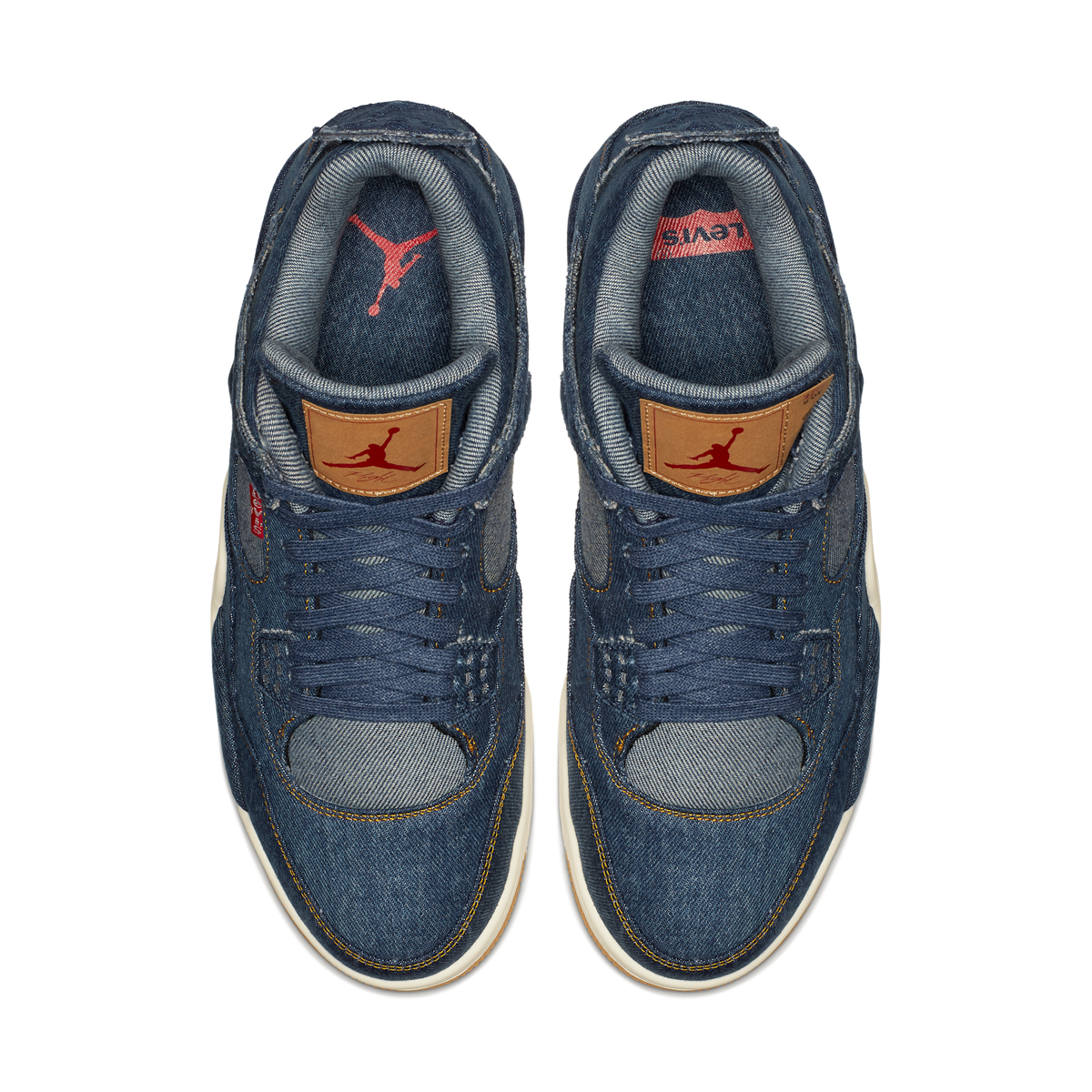 Jordan 4 Retro Levi's Denim (Tag with Levi's Logo)