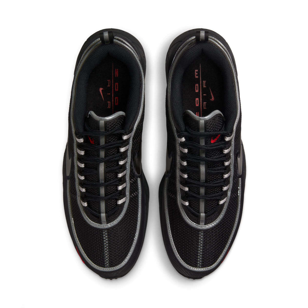 Nike Air Zoom Spiridon Black Metallic Silver