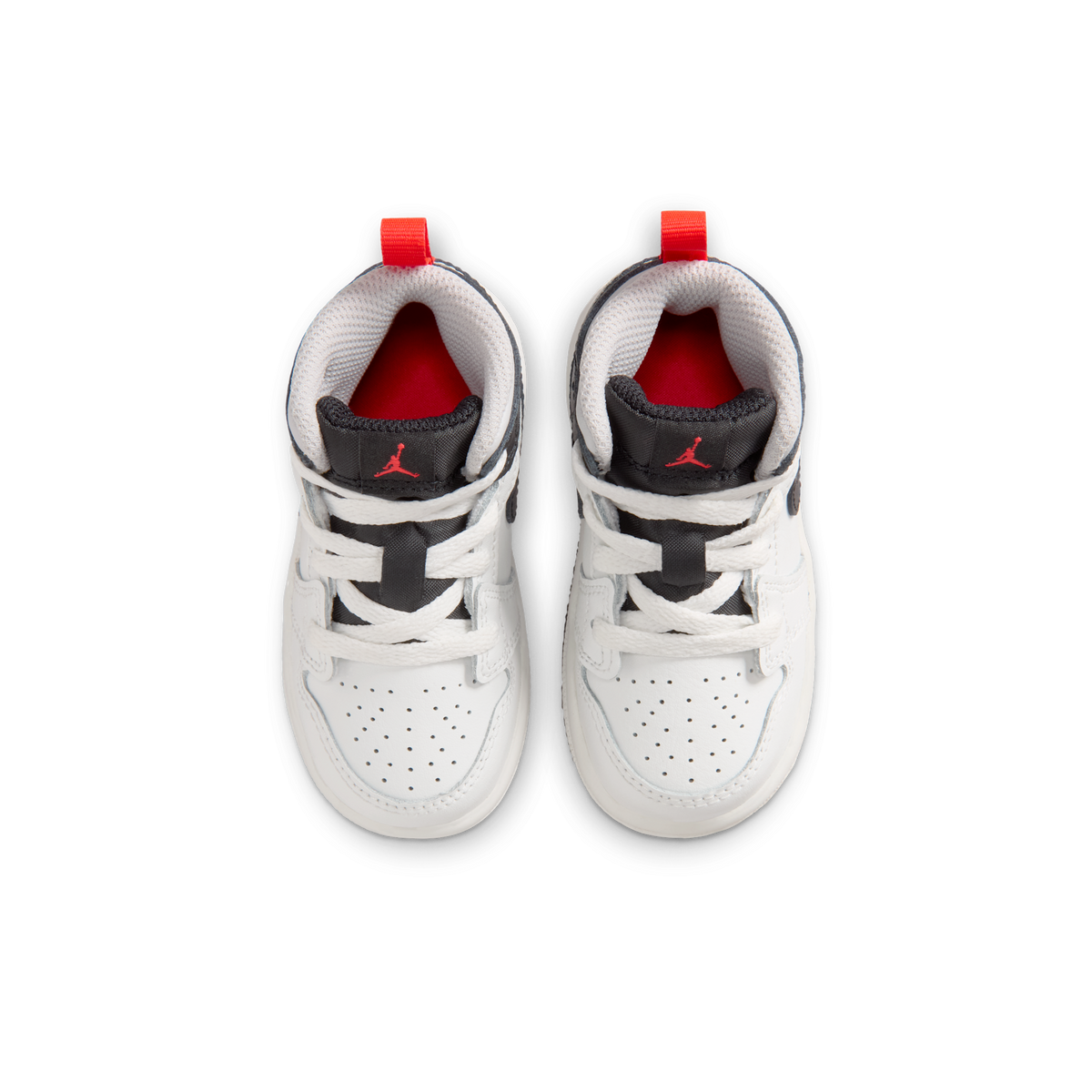 Jordan 1 Mid Summit White Infrared Black (TD)