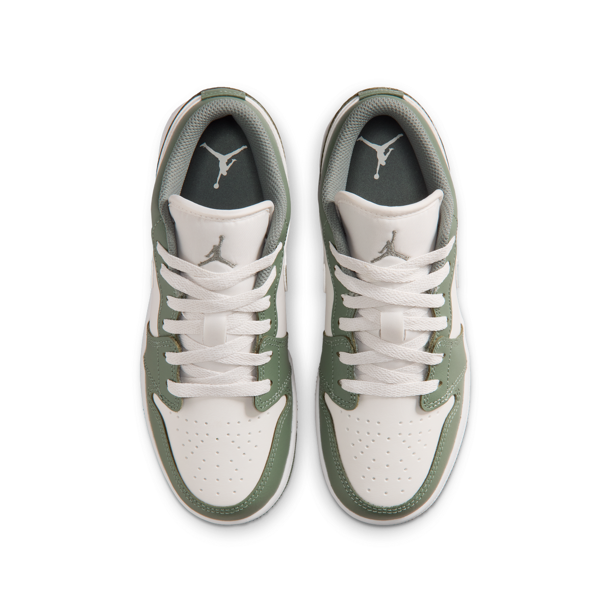 Jordan 1 Low Vintage Lichen White Medium Olive (GS)