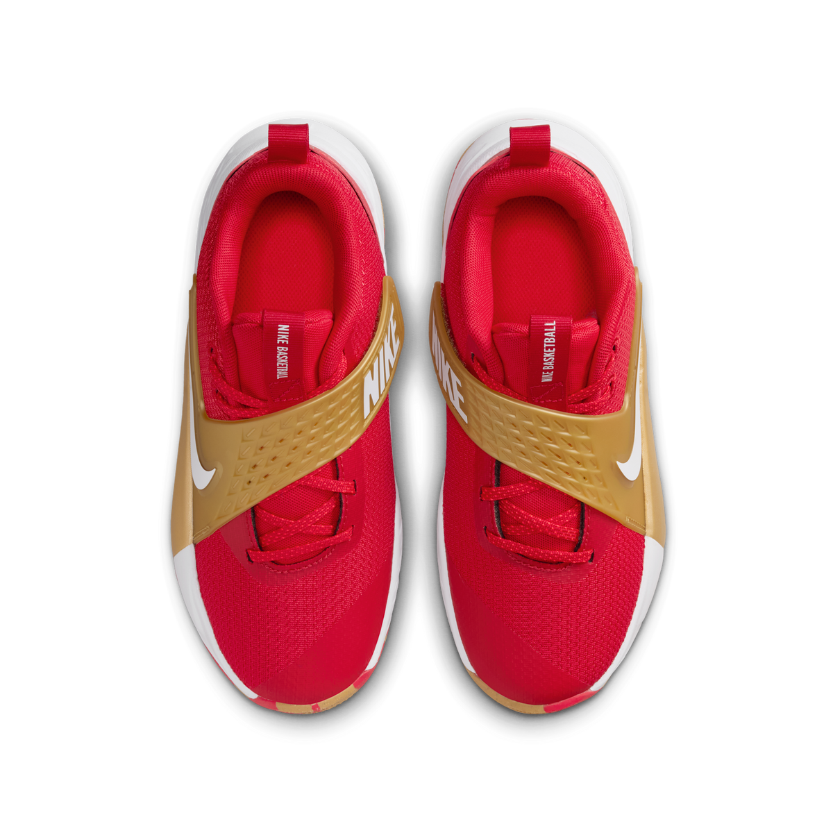 Nike Team Hustle D 12 University Red Gold White (GS)