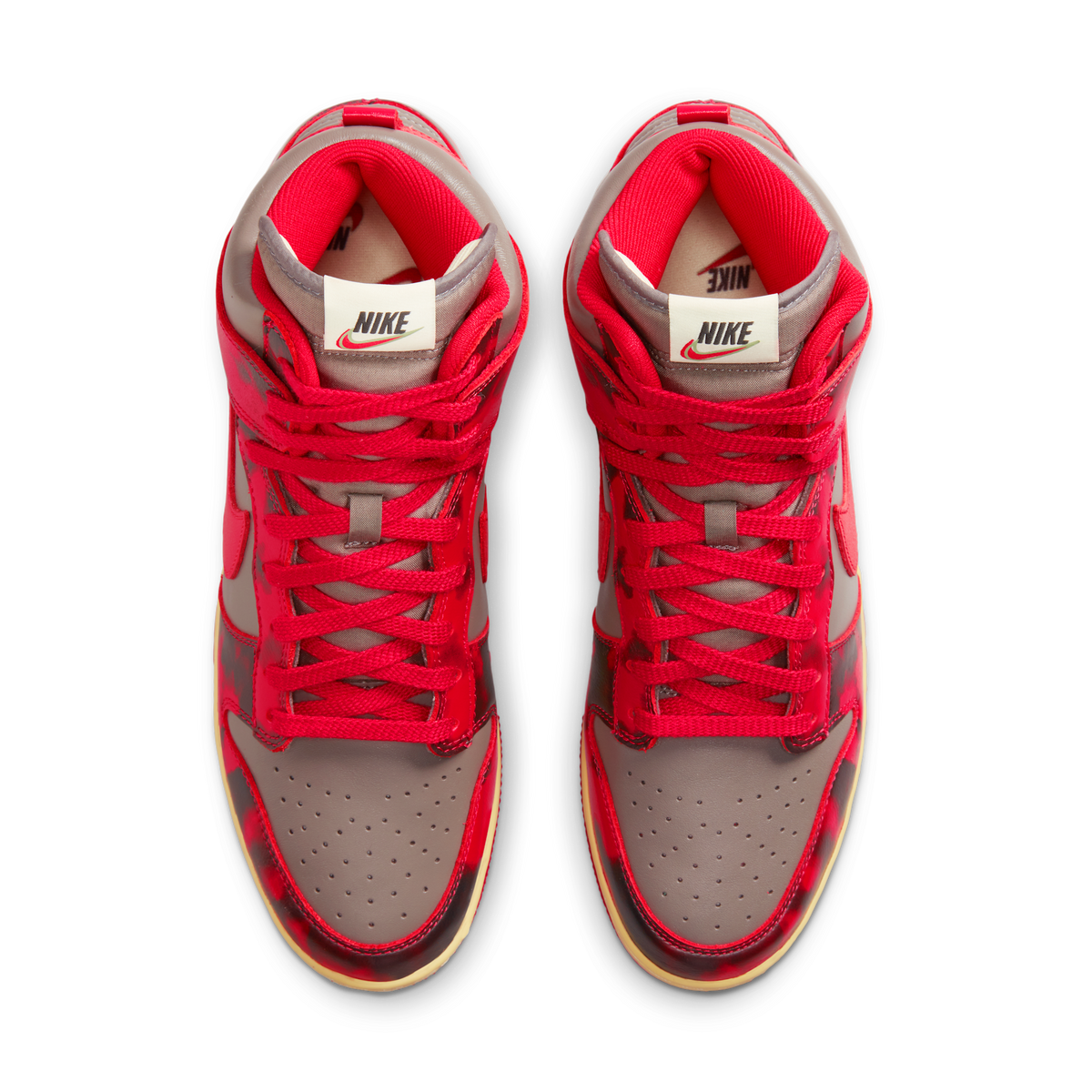 Nike Dunk High 1985 Red Acid Wash