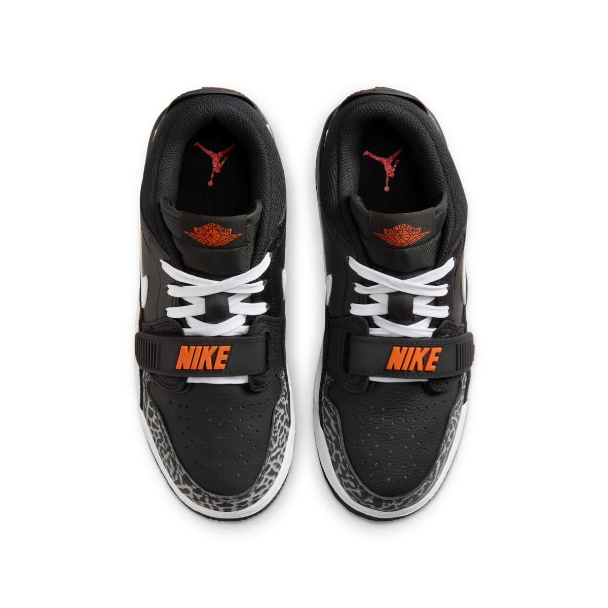 Jordan Legacy 312 Low Black White Safety Orange (GS)