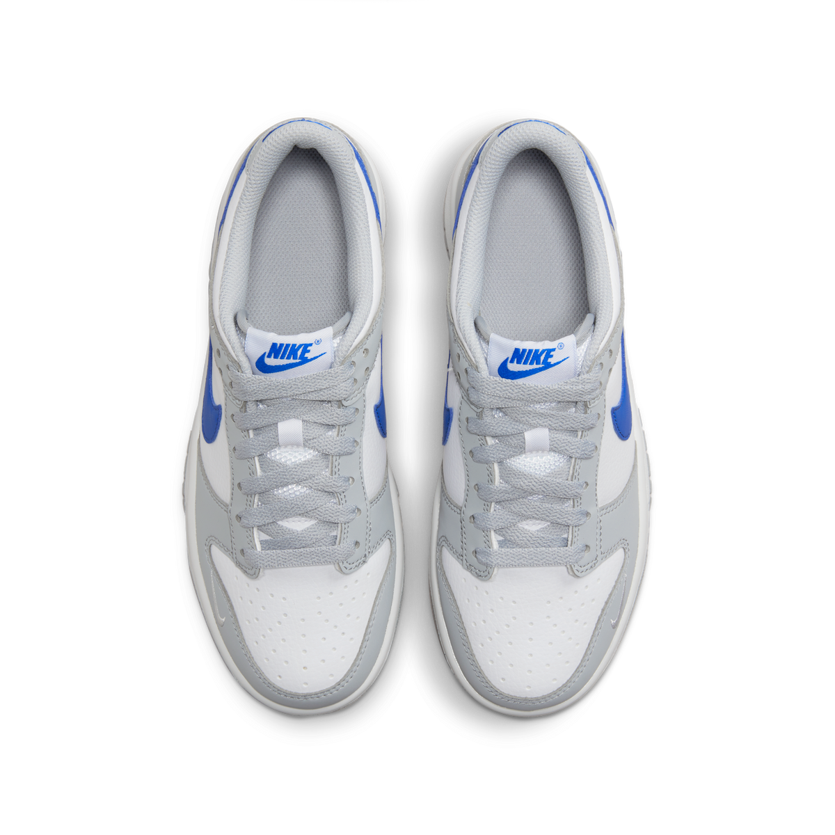 Nike Dunk Low Mini Swoosh Wolf Grey Game Royal (GS)