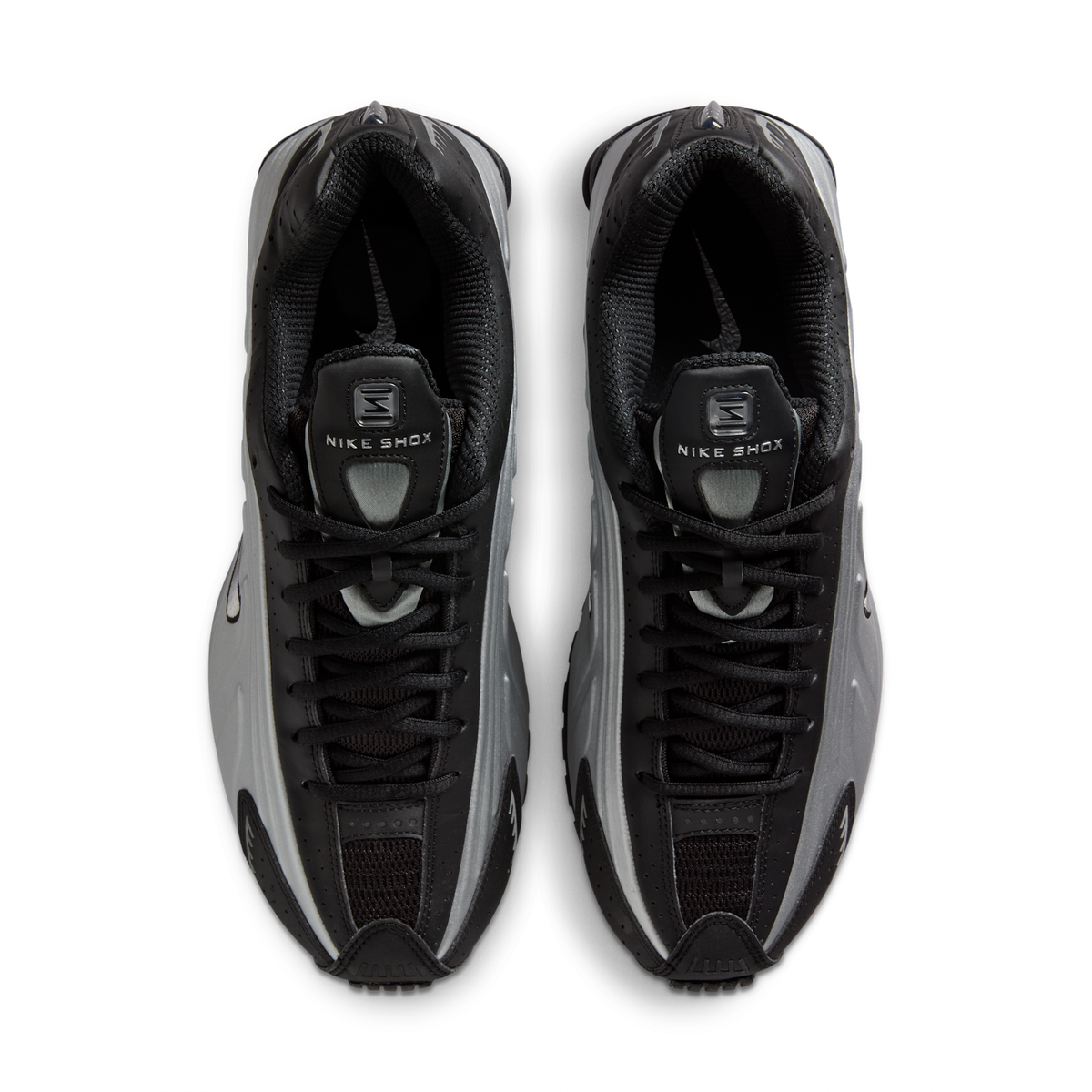 Nike Shox R4 Metallic Silver Black | HQ1988-007