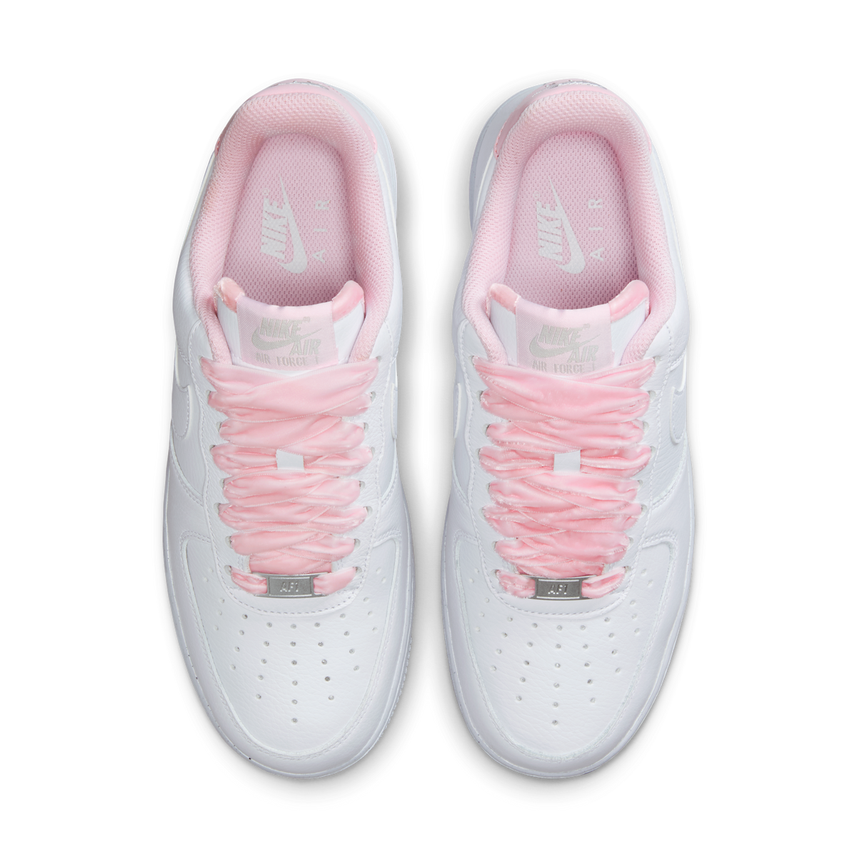 Nike Air Force 1 Low Vintage Pink Foam Velvet Laces (Women's)