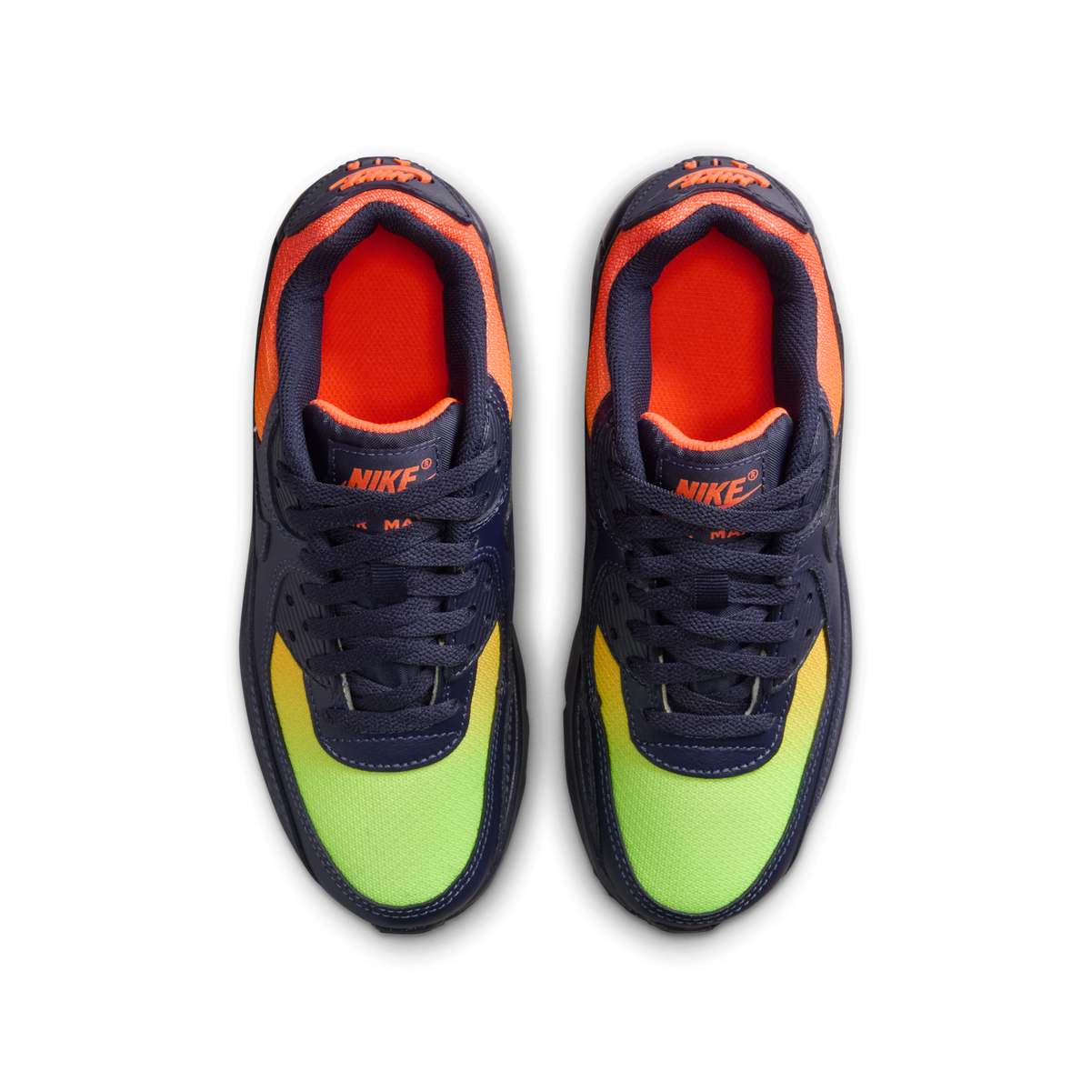 Nike Air Max 90 LTR Lemon Venom Blackened Blue (GS)