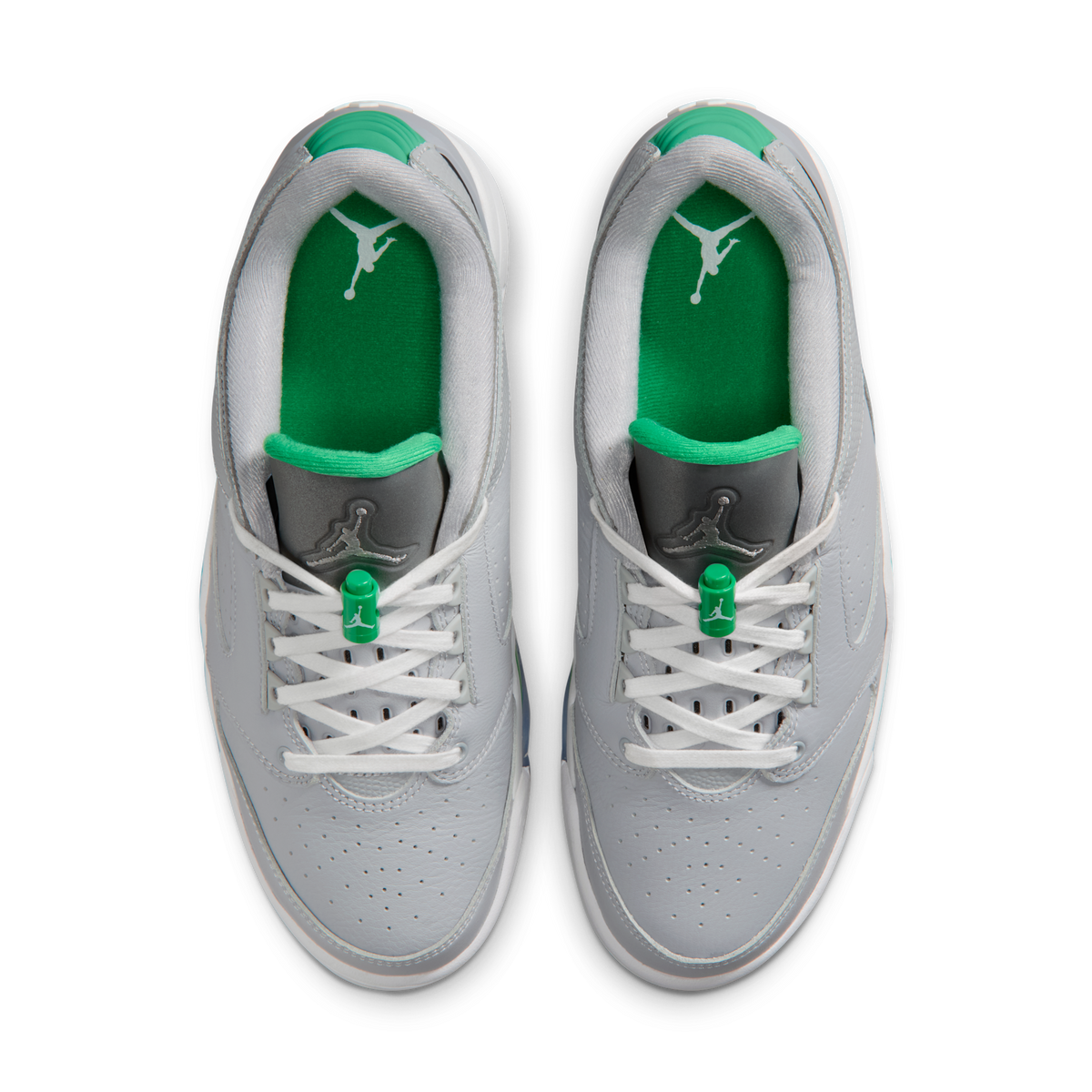 Jordan Sixty Plus Low Wolf Grey Lucky Green