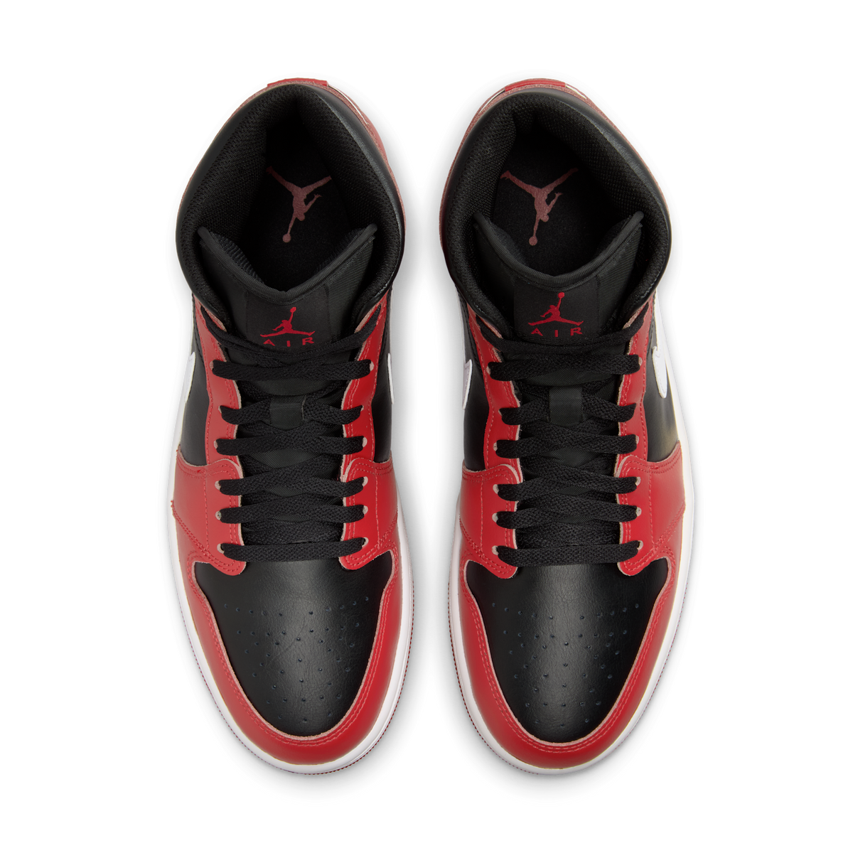 Jordan 1 Mid Gym Red Black White (2024)