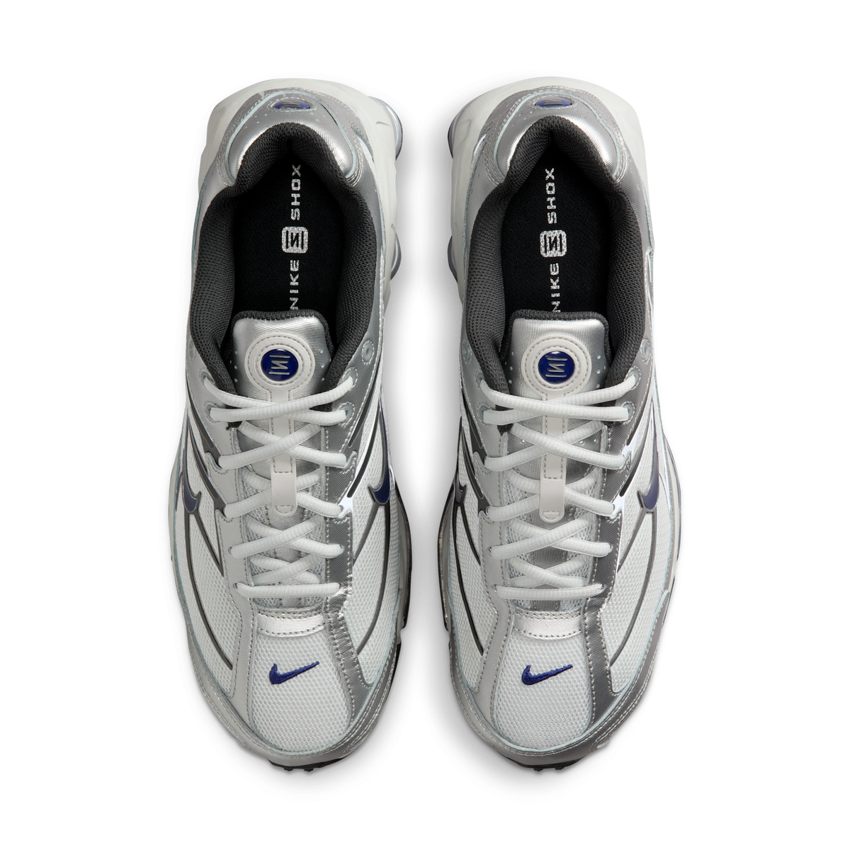 Nike Shox Ride 2 Photon Dust Metallic Silver Navy | IO1449-025