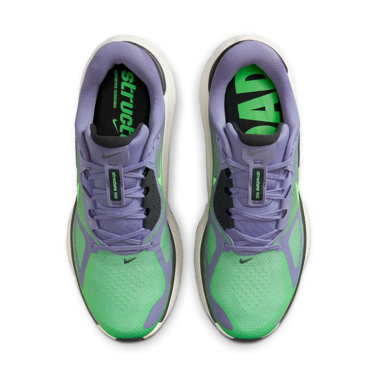 Nike Structure Plus Iron Purple Voltage Green | HQ3048-501