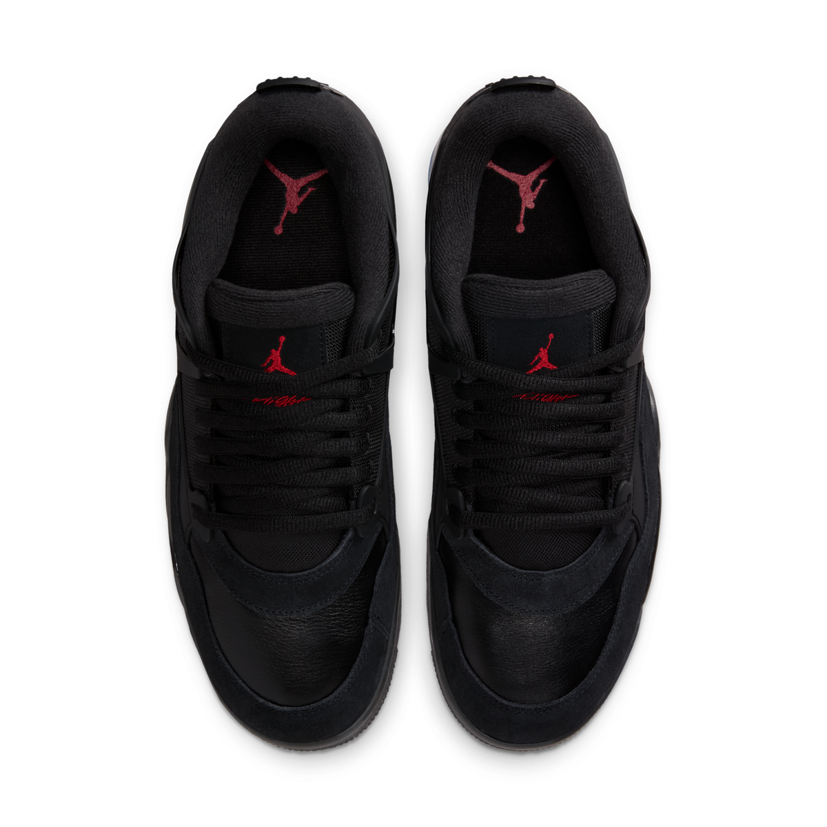 Jordan 4 RM Black White Varsity Red