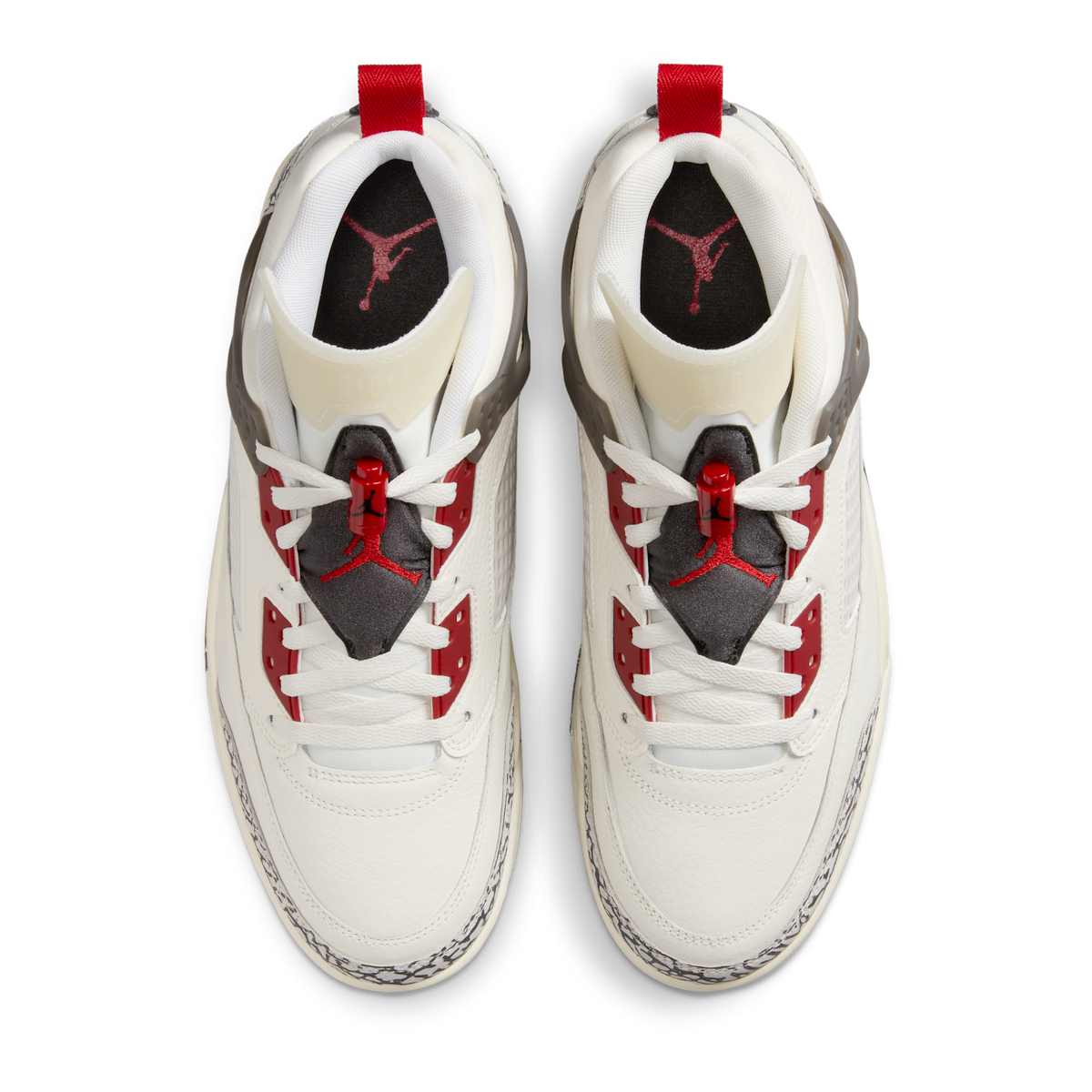 Jordan Spizike Low Sail Anthracite Coconut Milk Varsity Red