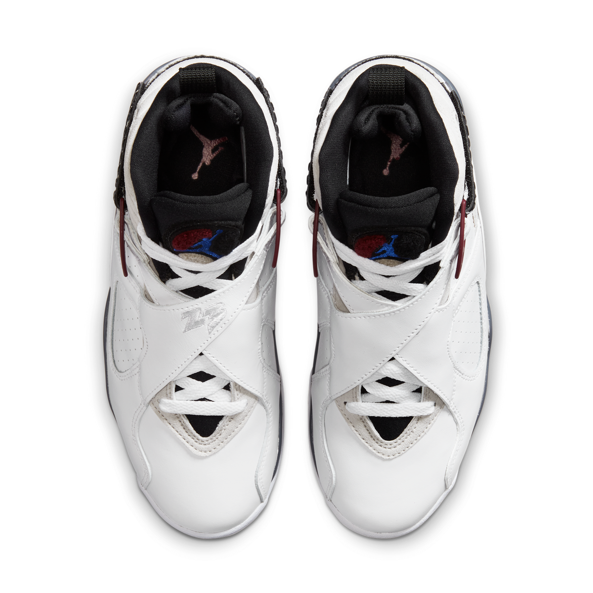 Jordan 8 Retro White Burgundy (Women's)