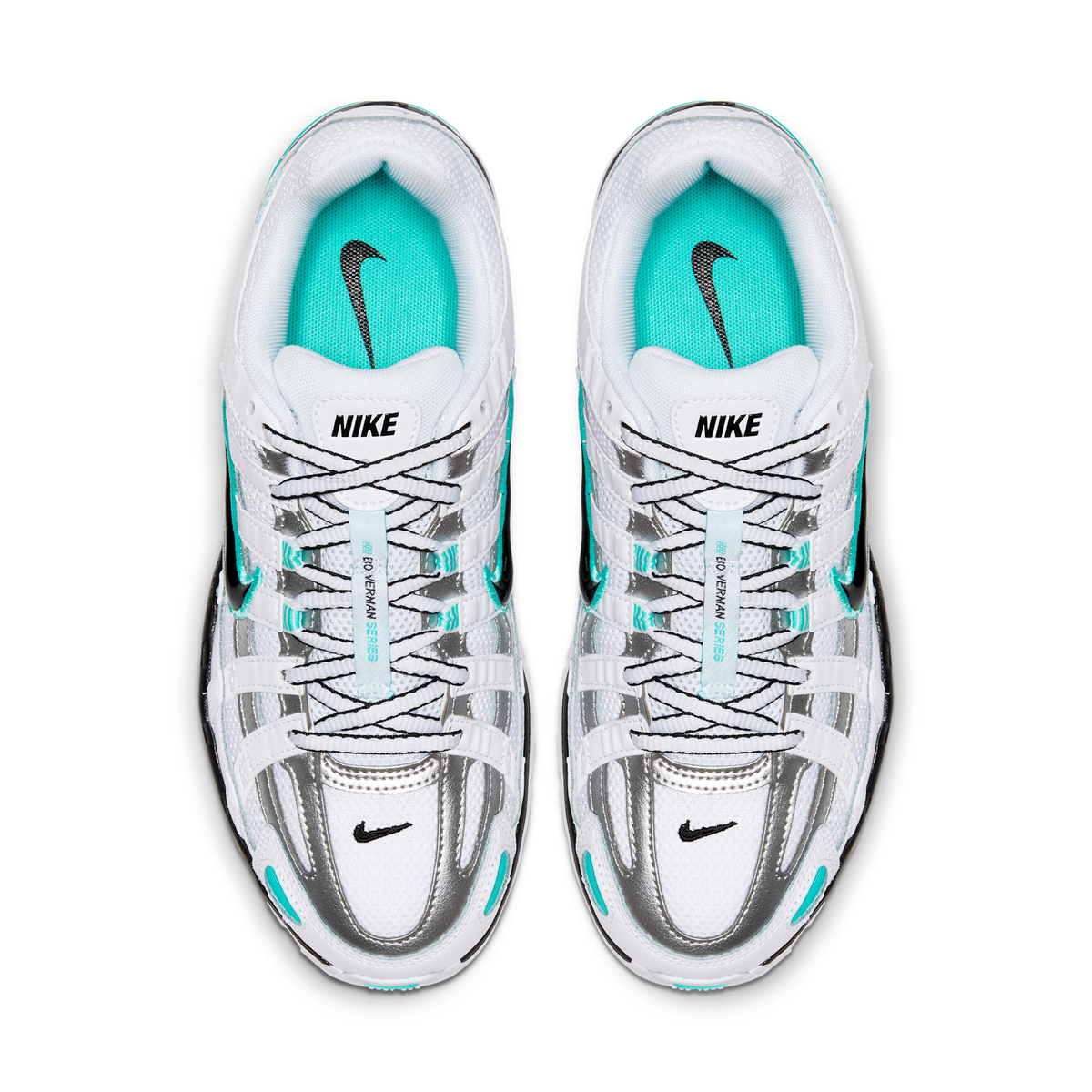 Nike P-6000 White Light Aqua (Women's)