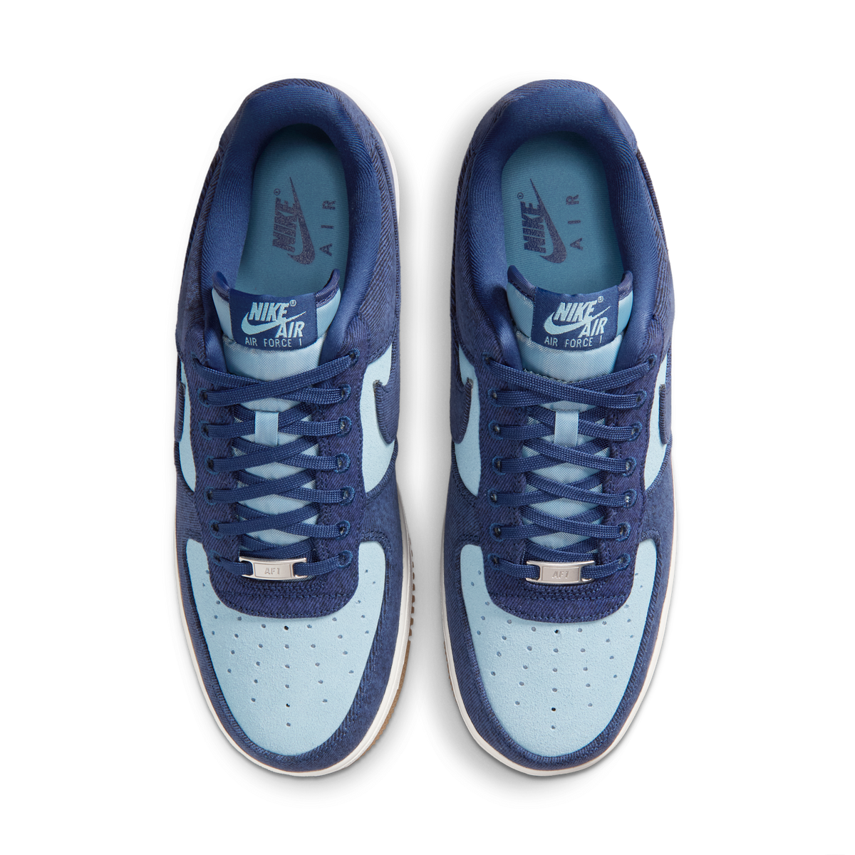 Nike Air Force 1 Low '07 LV8 Denim Navy Worn Blue