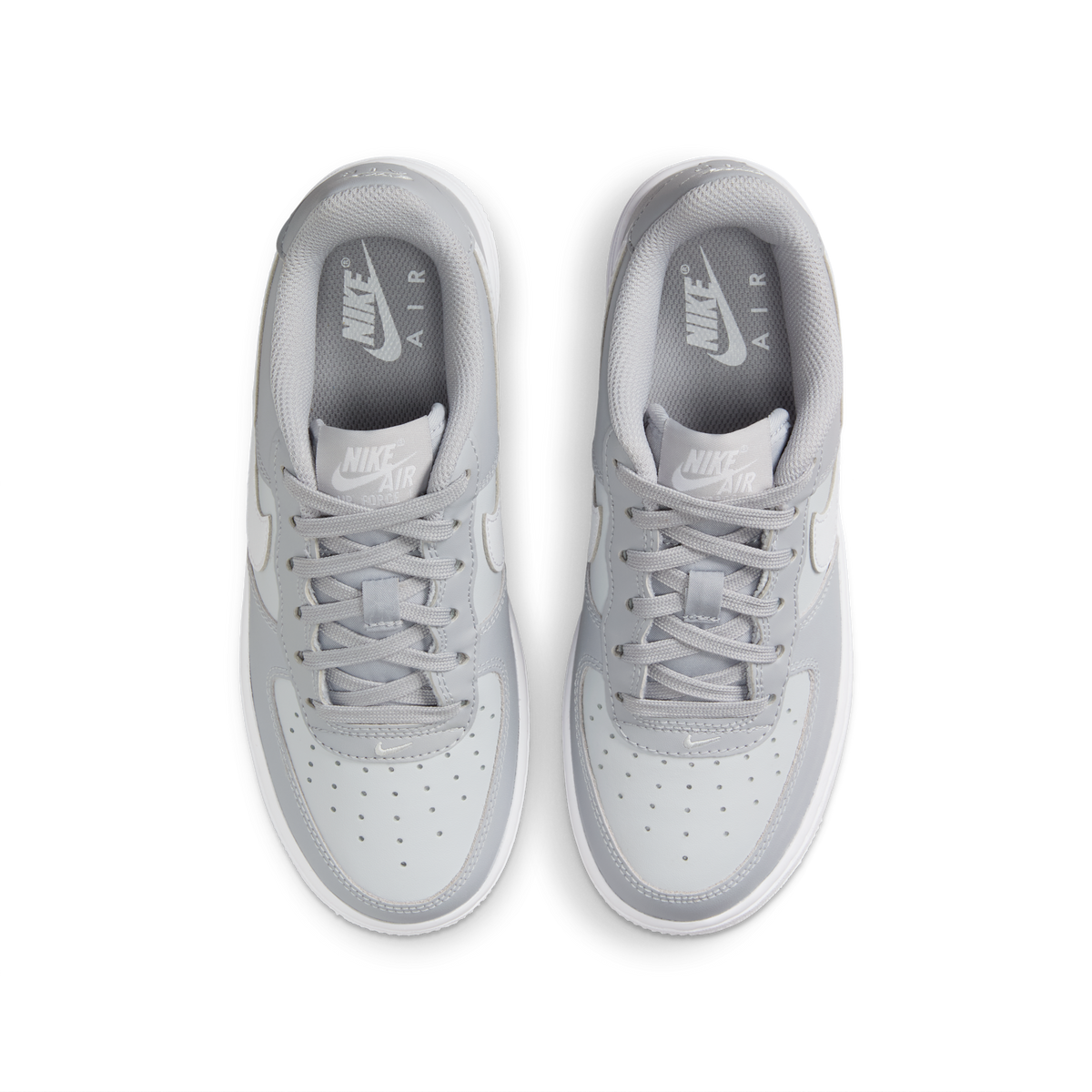 Nike Air Force 1 Wolf Grey Pure Platinum White (GS)