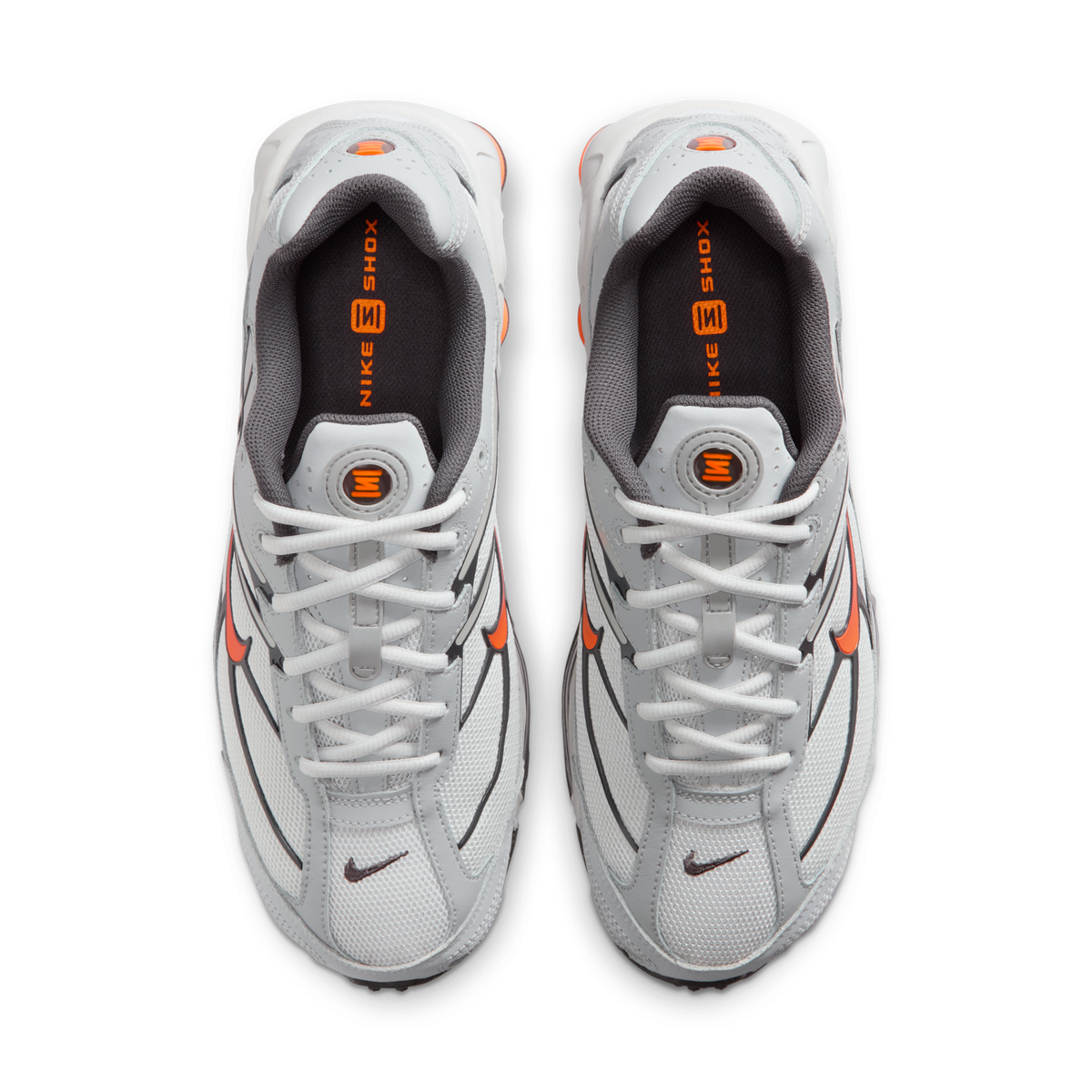 Nike Shox Ride 2 Light Smoke Grey Total Orange | IO4296-004