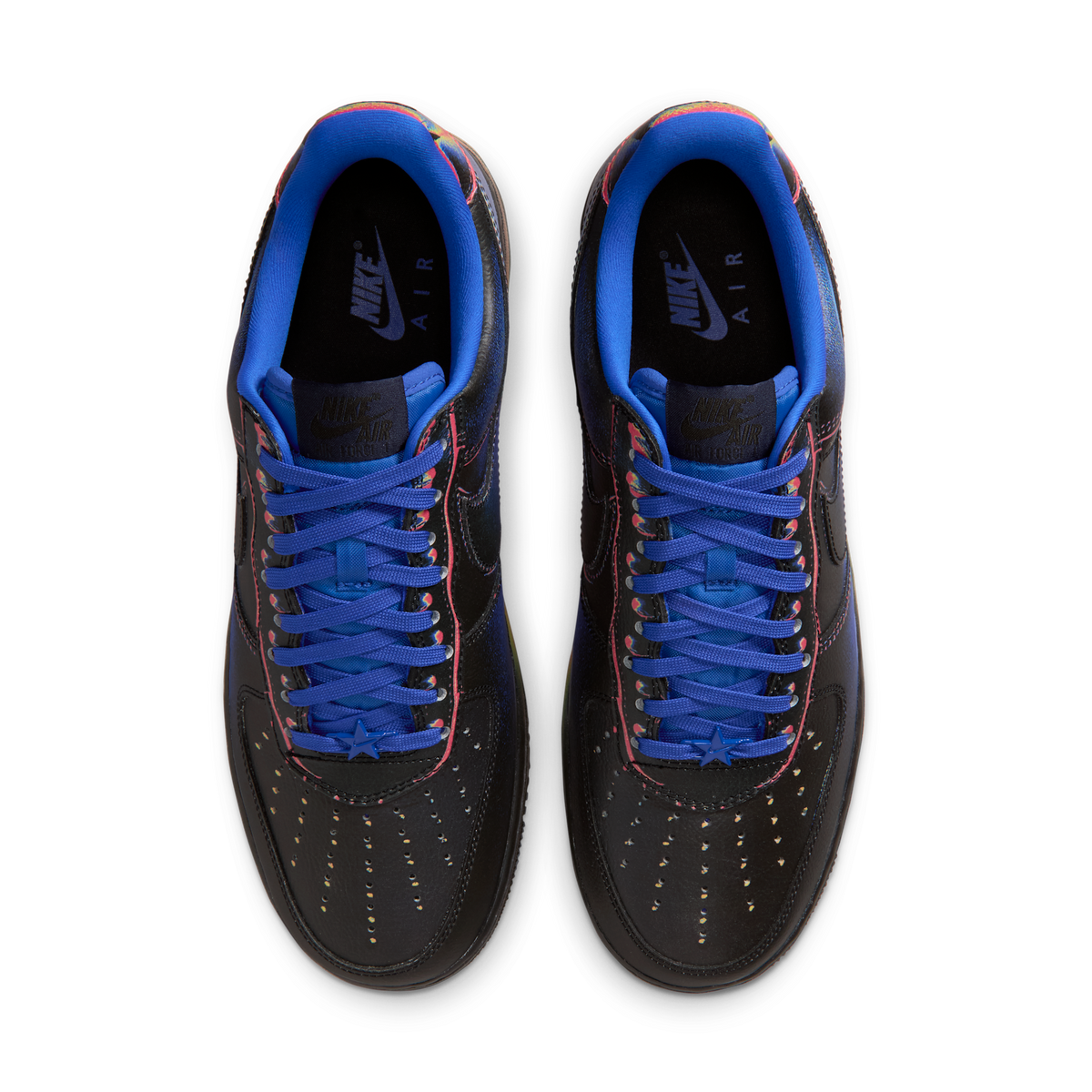 Nike Air Force 1 Low Retro Heat Map Black Racer Blue